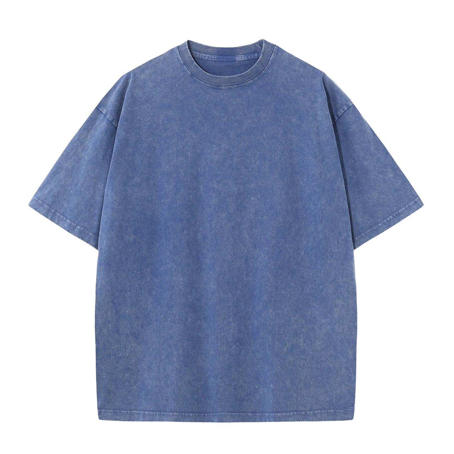 1/4 Pack Unisex 100% Cotton Vintage Wash T Shirts, Essential Crewneck Tees for Streetwear, Travel, Music Festivals & Everyday Basics, Soft Pre Shrunk Wardrobe Bundle