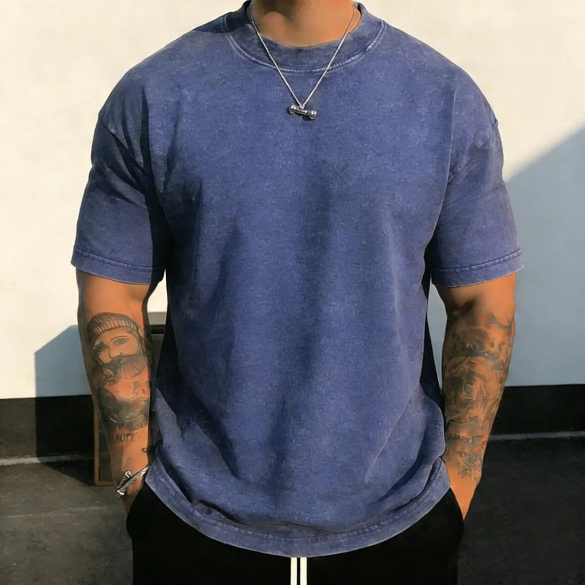 3Pack Unisex heavyweight washed cotton T-shirt, loose drop-shoulder, vintage street style summer casual tee (available in 3-pack and single pack options) Streetwear Distressed Stylish Menswear.men's wear flash sale.summervibes