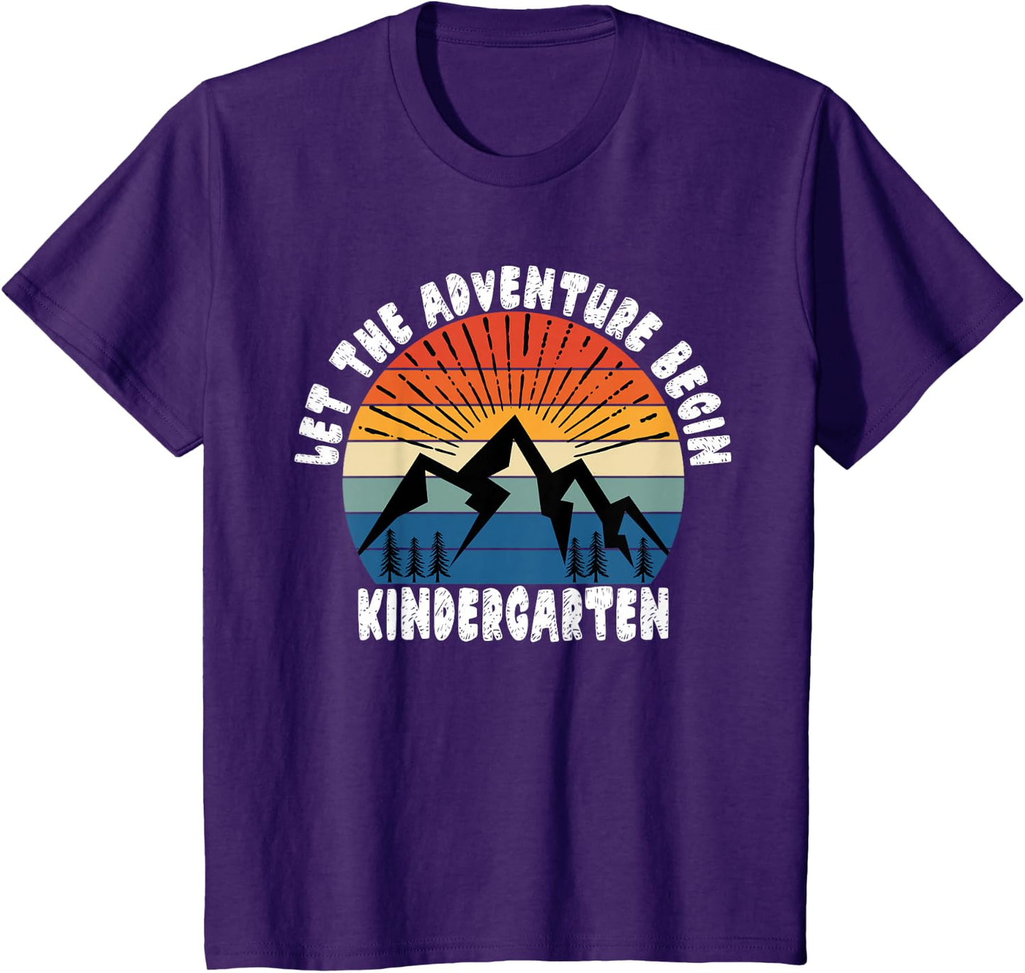 Kindergarten Grade 1st Day of School Let The Adventure Begin T-Shirt