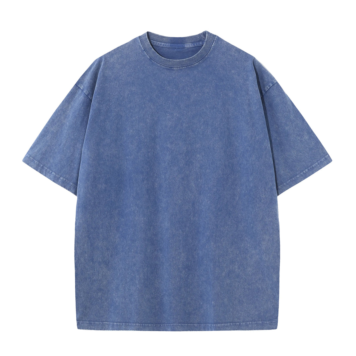 1/4 Pack Unisex 100% Cotton Vintage Wash T Shirts, Essential Crewneck Tees for Streetwear, Travel, Music Festivals & Everyday Basics, Soft Pre Shrunk Wardrobe Bundle