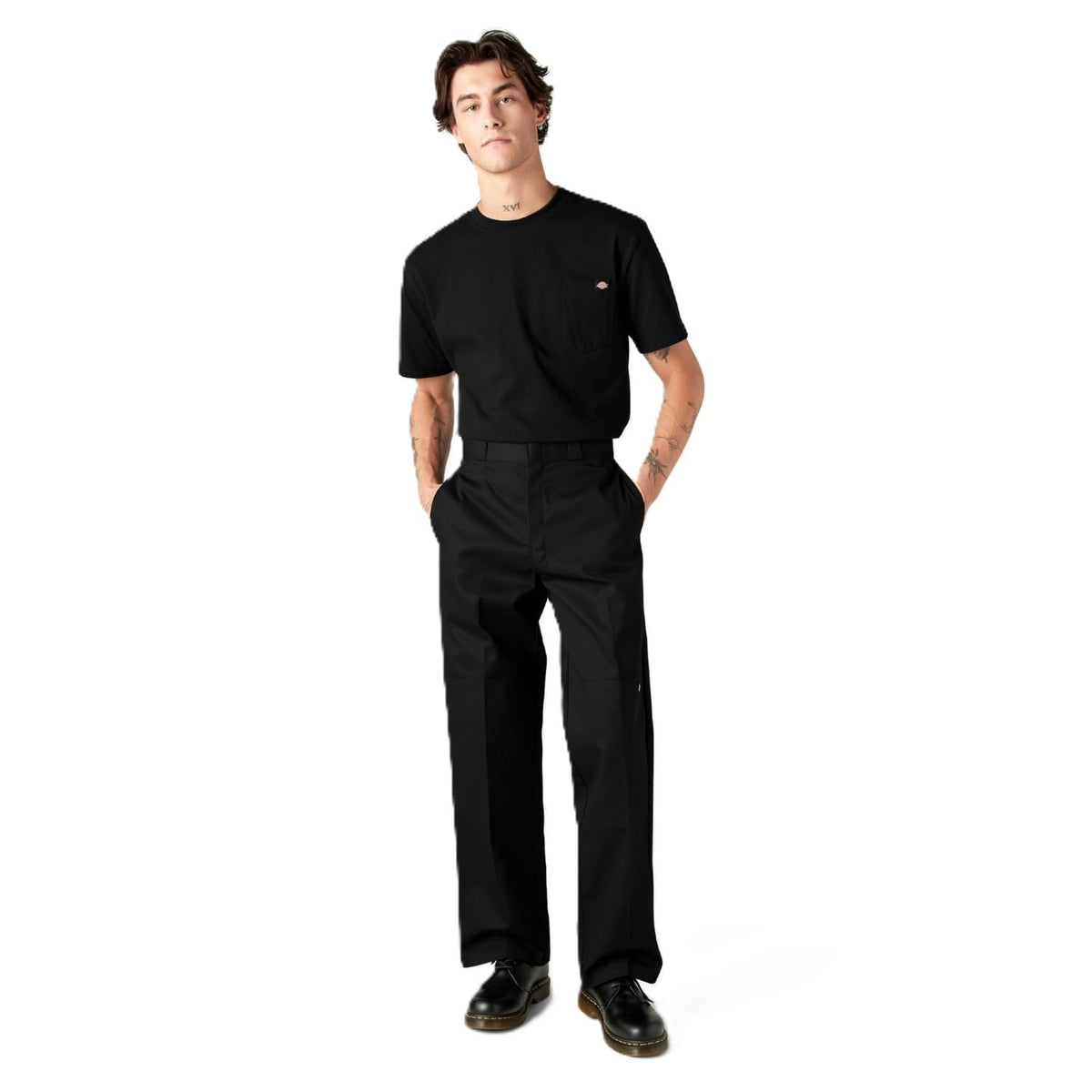 Dickies Mens Loose Fit Double Knee Work Pants