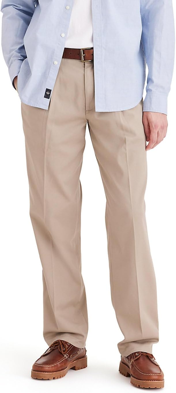 Dockers Men's Classic Fit Easy Khaki Pants - Pleated (Standard and Big & Tall)