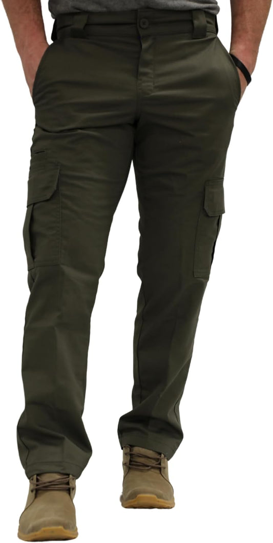 Dickies Men’s Flex Slim Straight Cargo Pants – Stretch Work Pants with Utility Pockets, Ideal for Uniform or Office Wear
