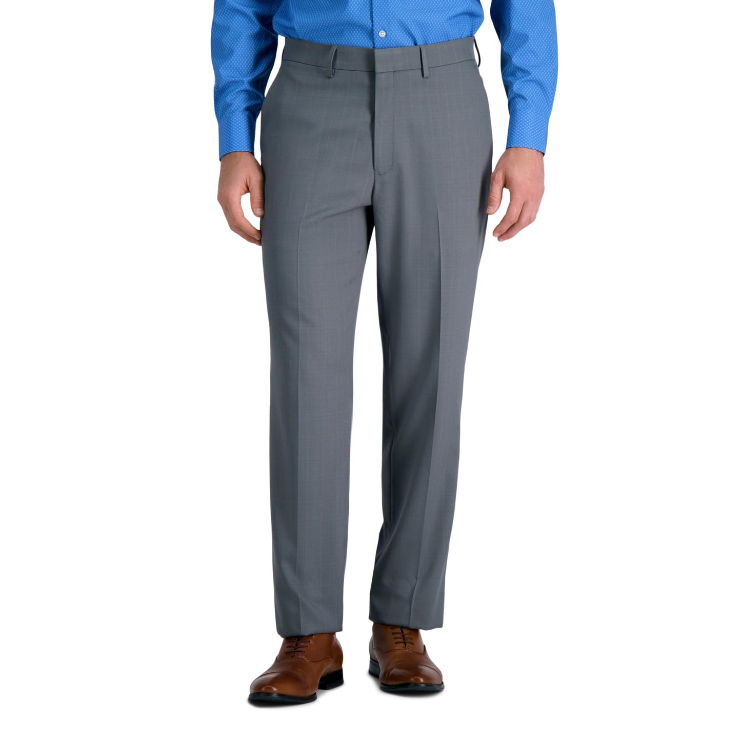 Haggar Men's Straight Fit Premium Comfort Dress Pant