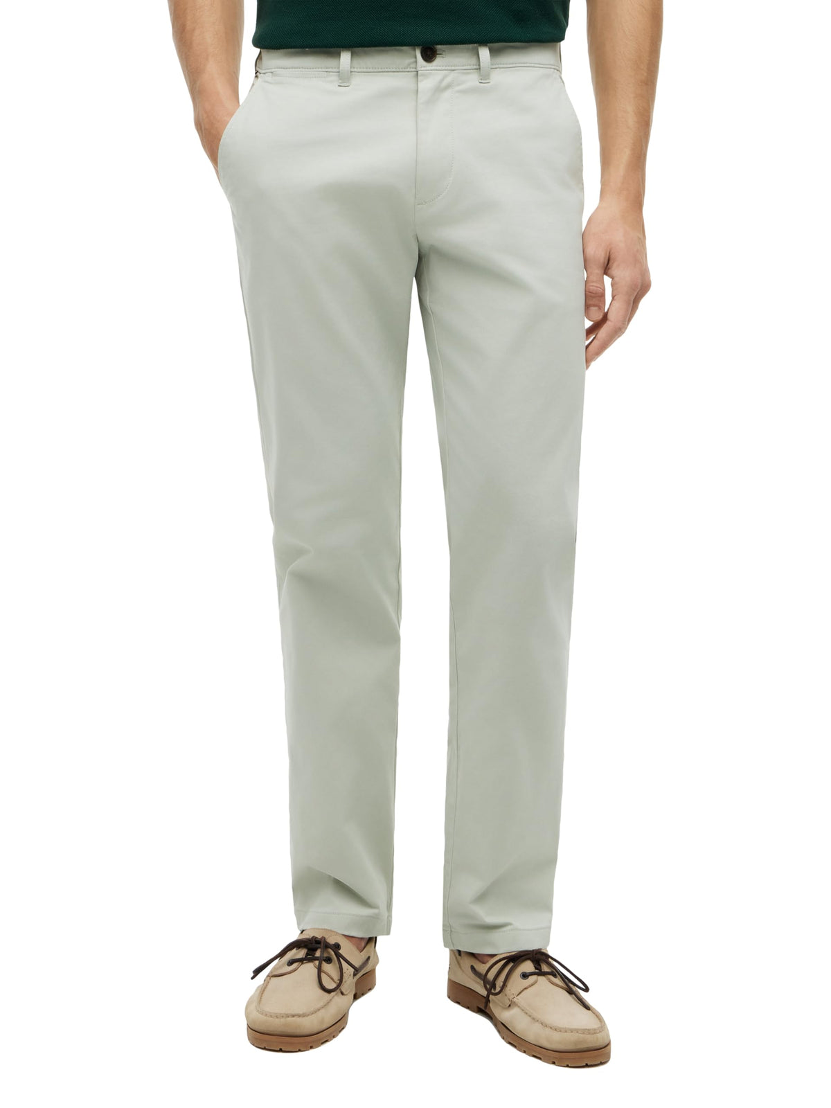 Tommy Hilfiger Men's Stretch Cotton Chino Pants in Custom Fit