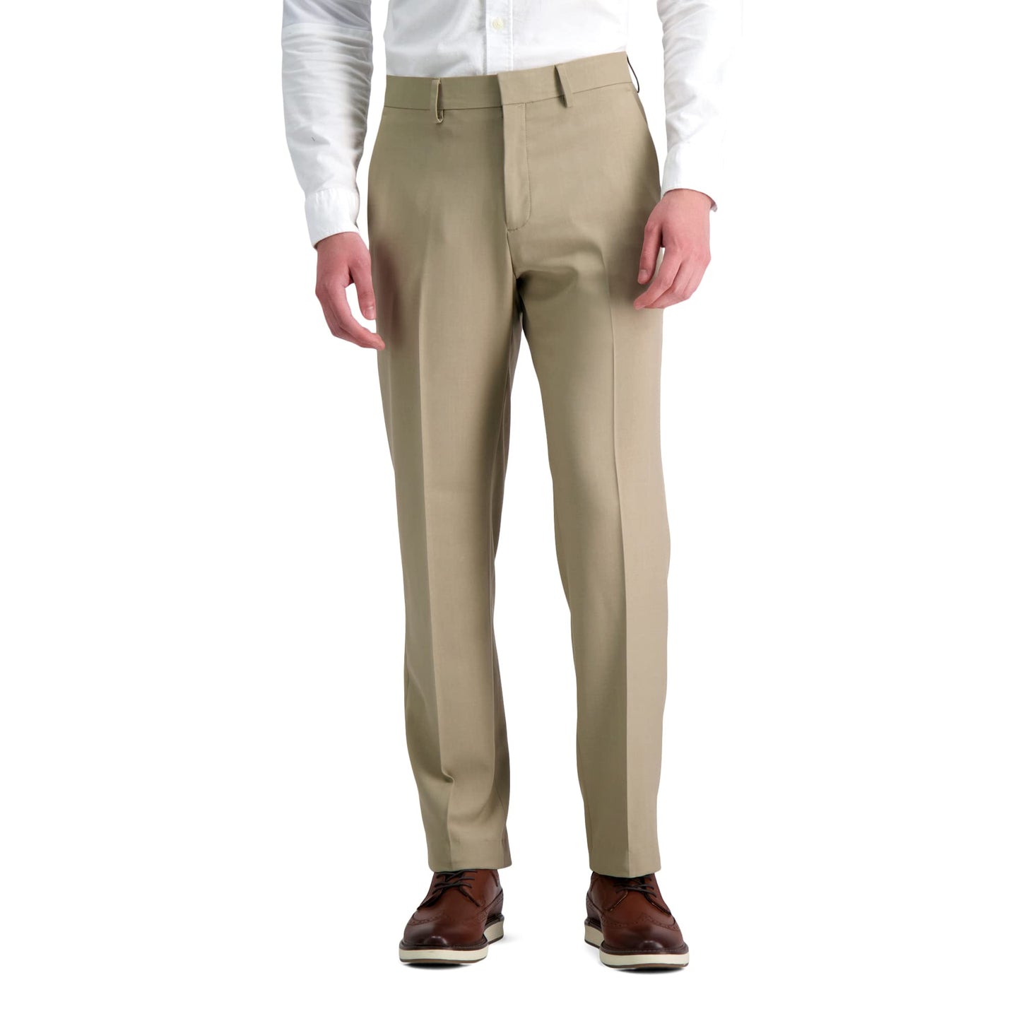 Haggar Men's Straight Fit Premium Comfort Dress Pant