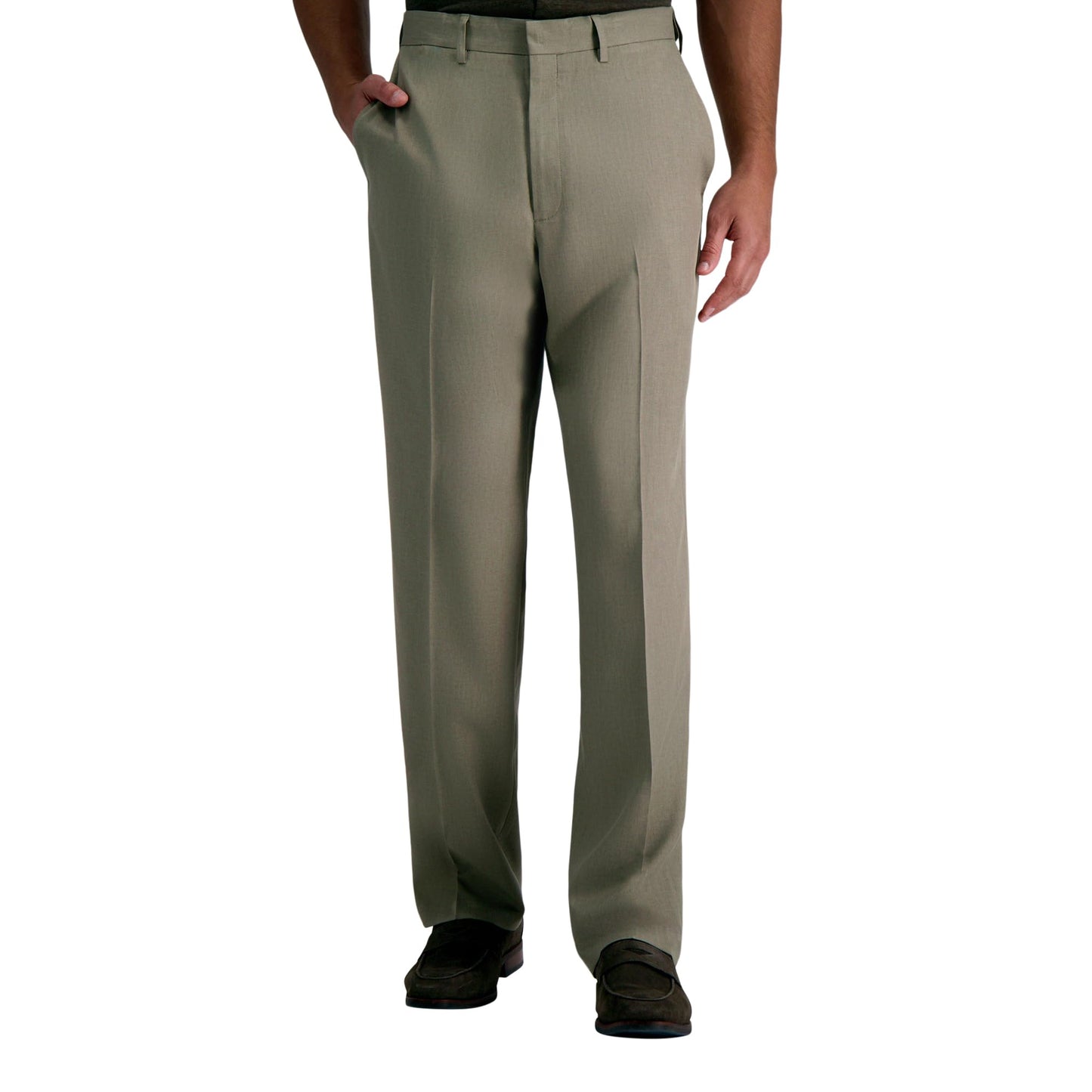 Haggar Men's Classic Fit Premium Comfort Dress Pant