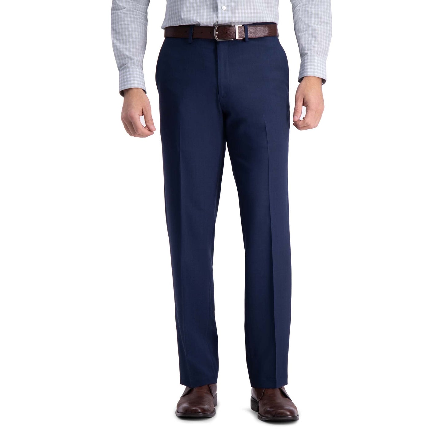 Haggar Men's Straight Fit Premium Comfort Dress Pant