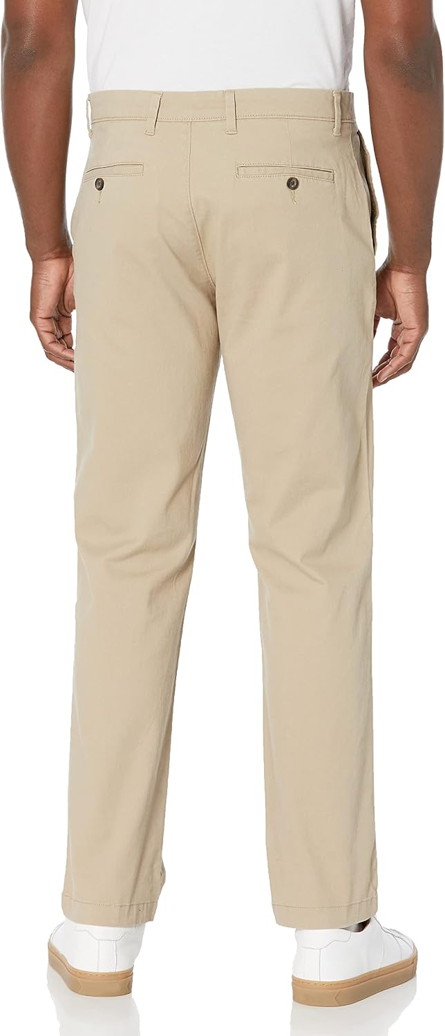 Amazon Essentials Men's Straight-Fit Casual Stretch Chino Pant