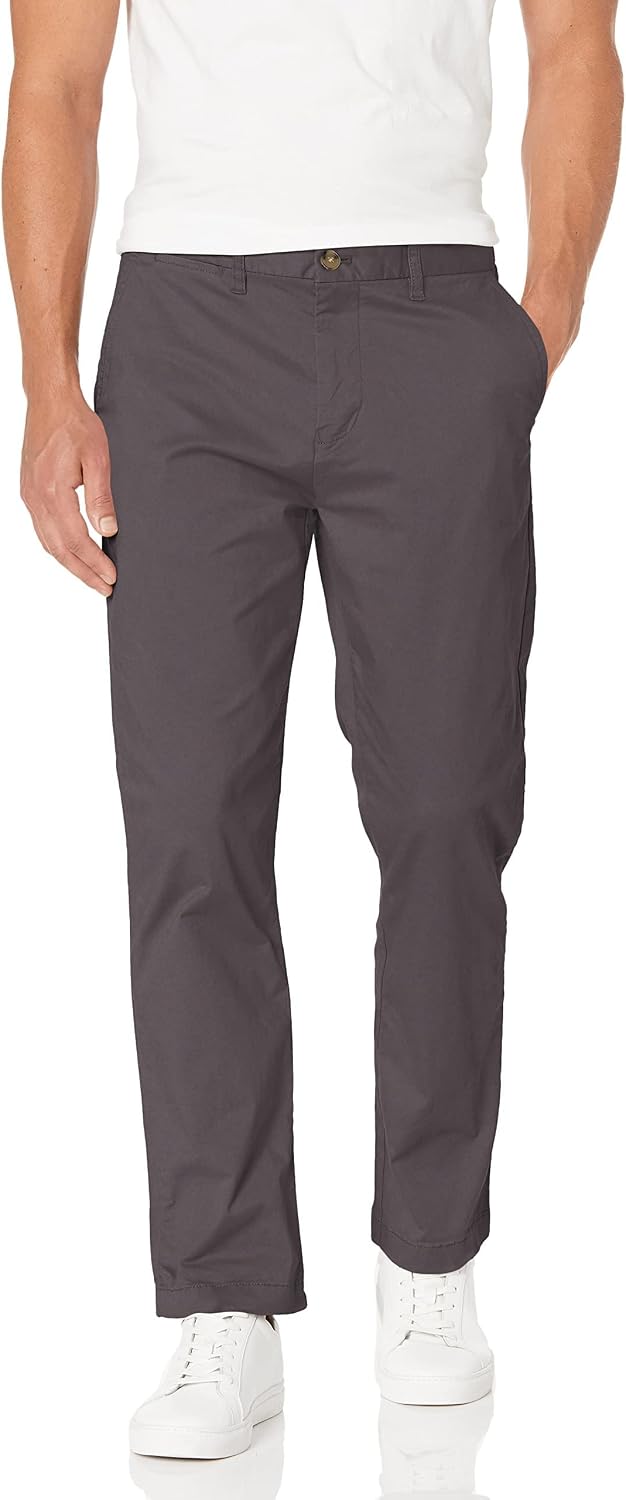 Tommy Hilfiger Men's Stretch Cotton Chino Pants in Custom Fit
