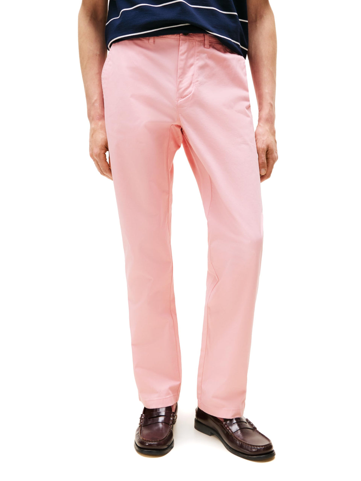 Tommy Hilfiger Men's Stretch Cotton Chino Pants in Custom Fit
