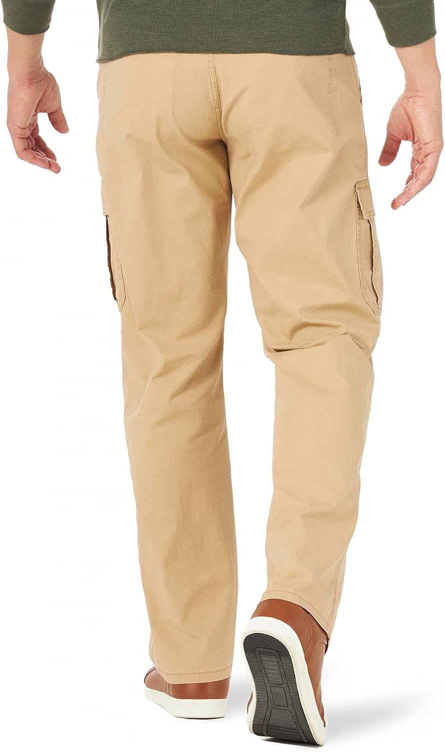 Wrangler Authentics Men's Relaxed Fit Stretch Cargo Pant