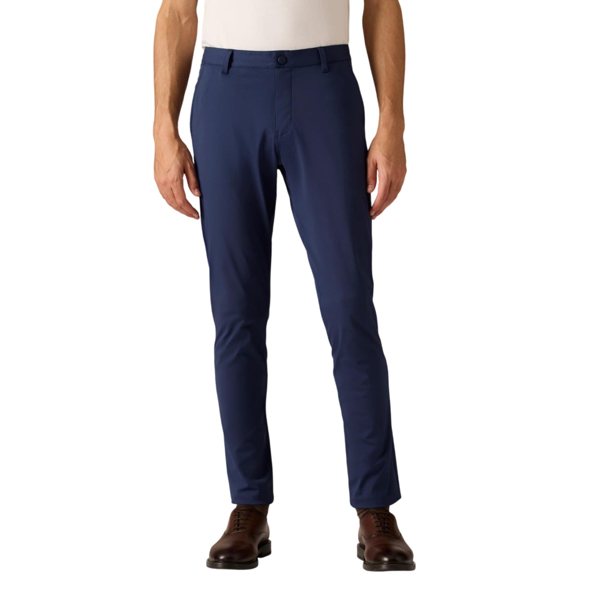 Rhone Men’s Commuter Pant Slim Fit Dress Pants – Flex-Knit 4-Way Stretch Fabric, Wrinkle Resistant, Machine Washable