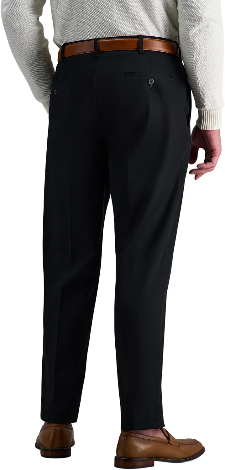 Haggar Men's Classic Fit Premium No Iron Khaki Pant
