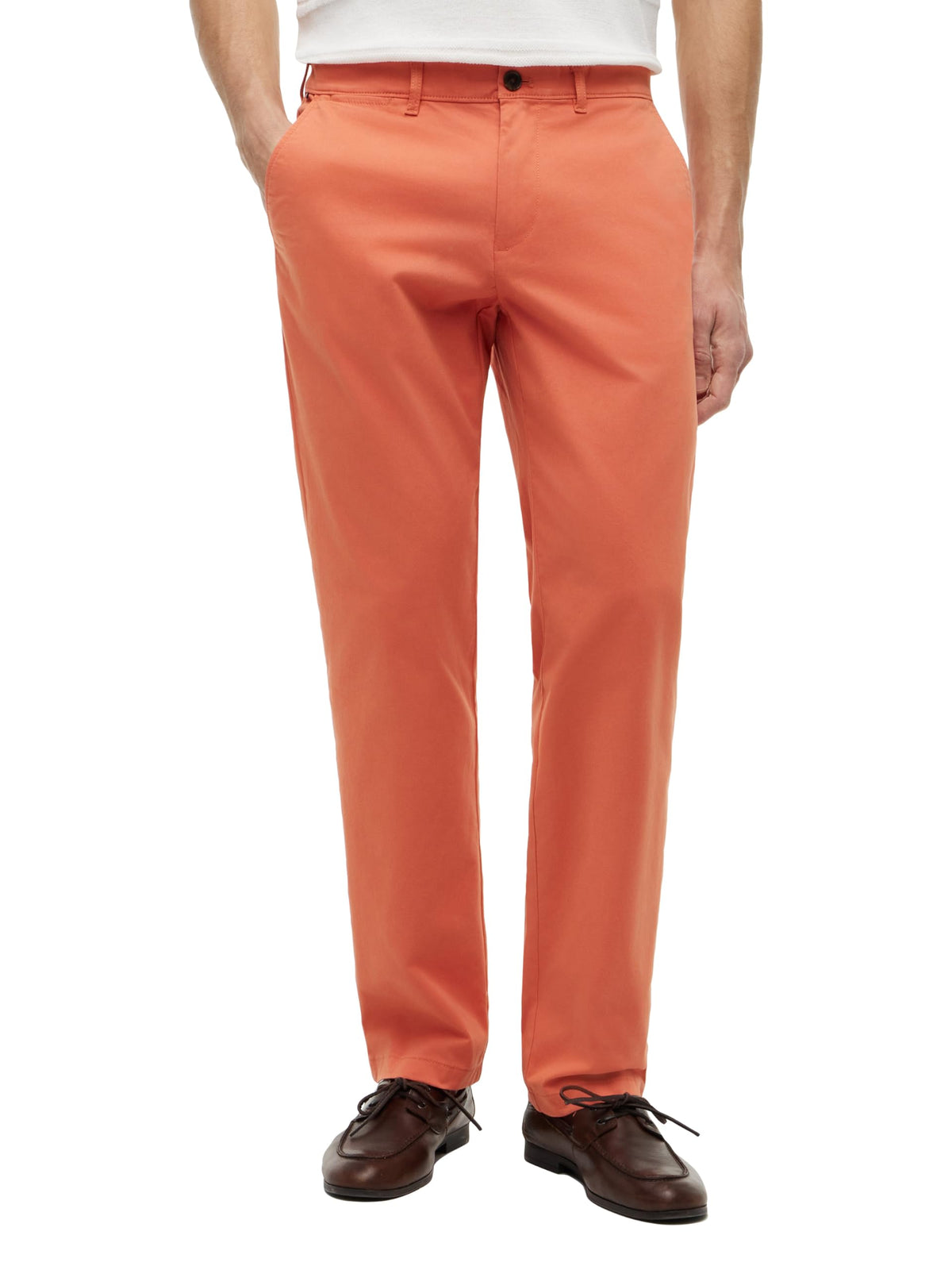 Tommy Hilfiger Men's Stretch Cotton Chino Pants in Custom Fit