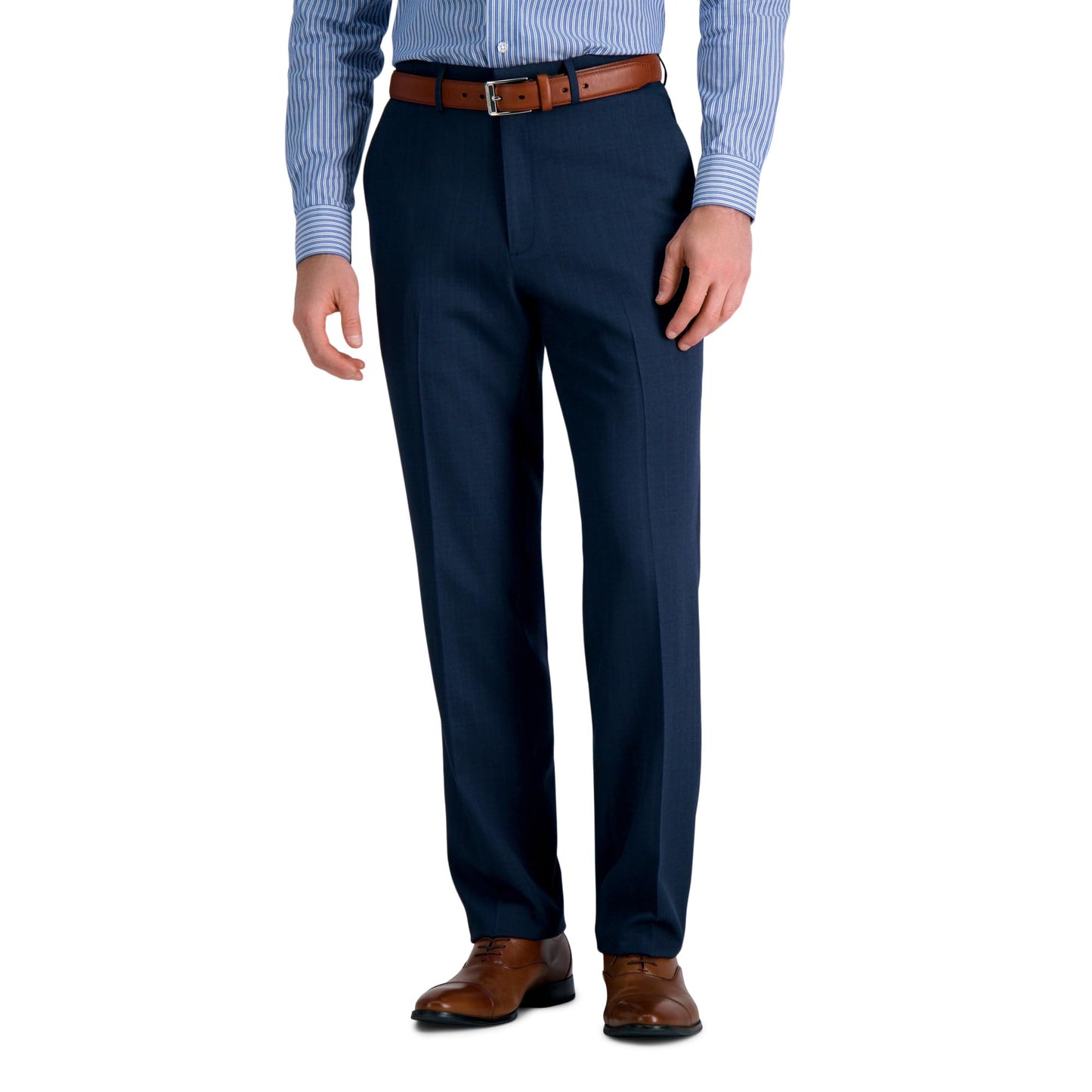 Haggar Men's Straight Fit Premium Comfort Dress Pant
