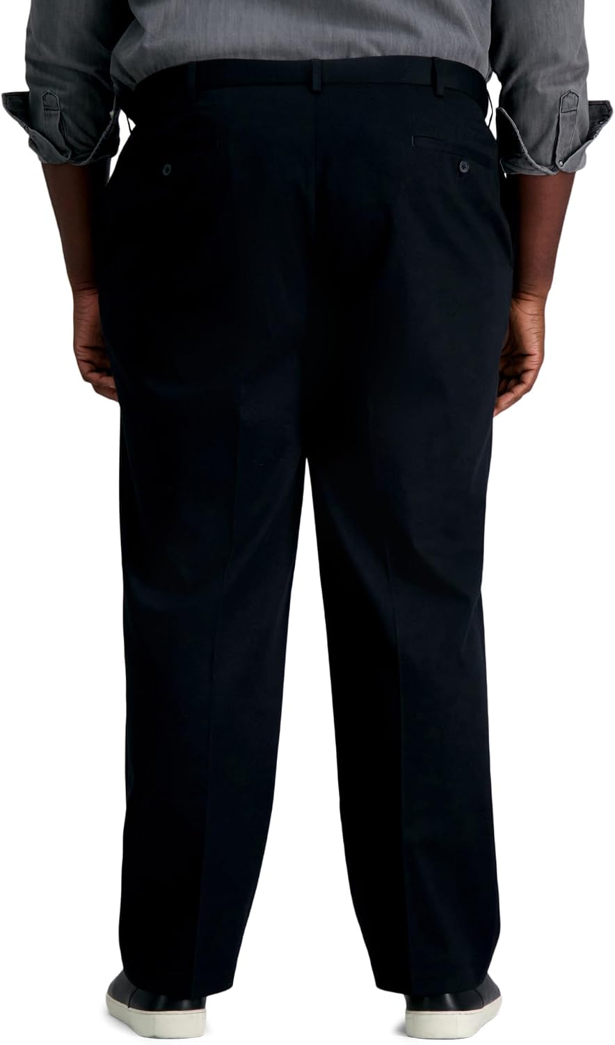 Haggar Men's Big & Tall Classic Fit Premium No Iron Khaki Pant