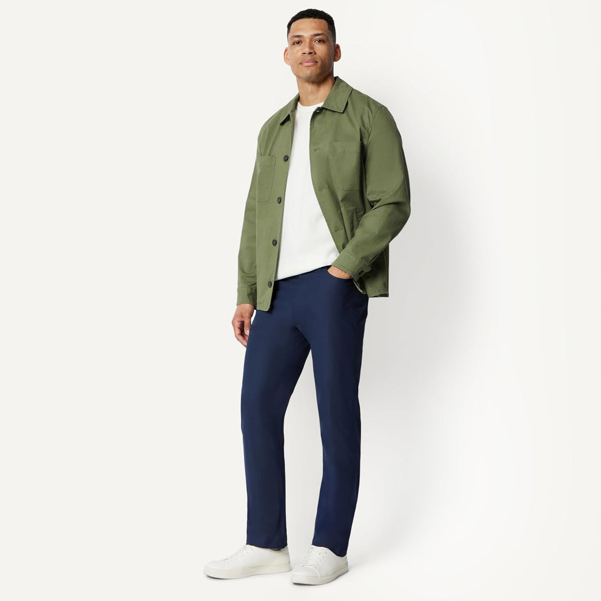 Amazon Essentials Men's Classic Fit 5 Pocket Commuter Pants