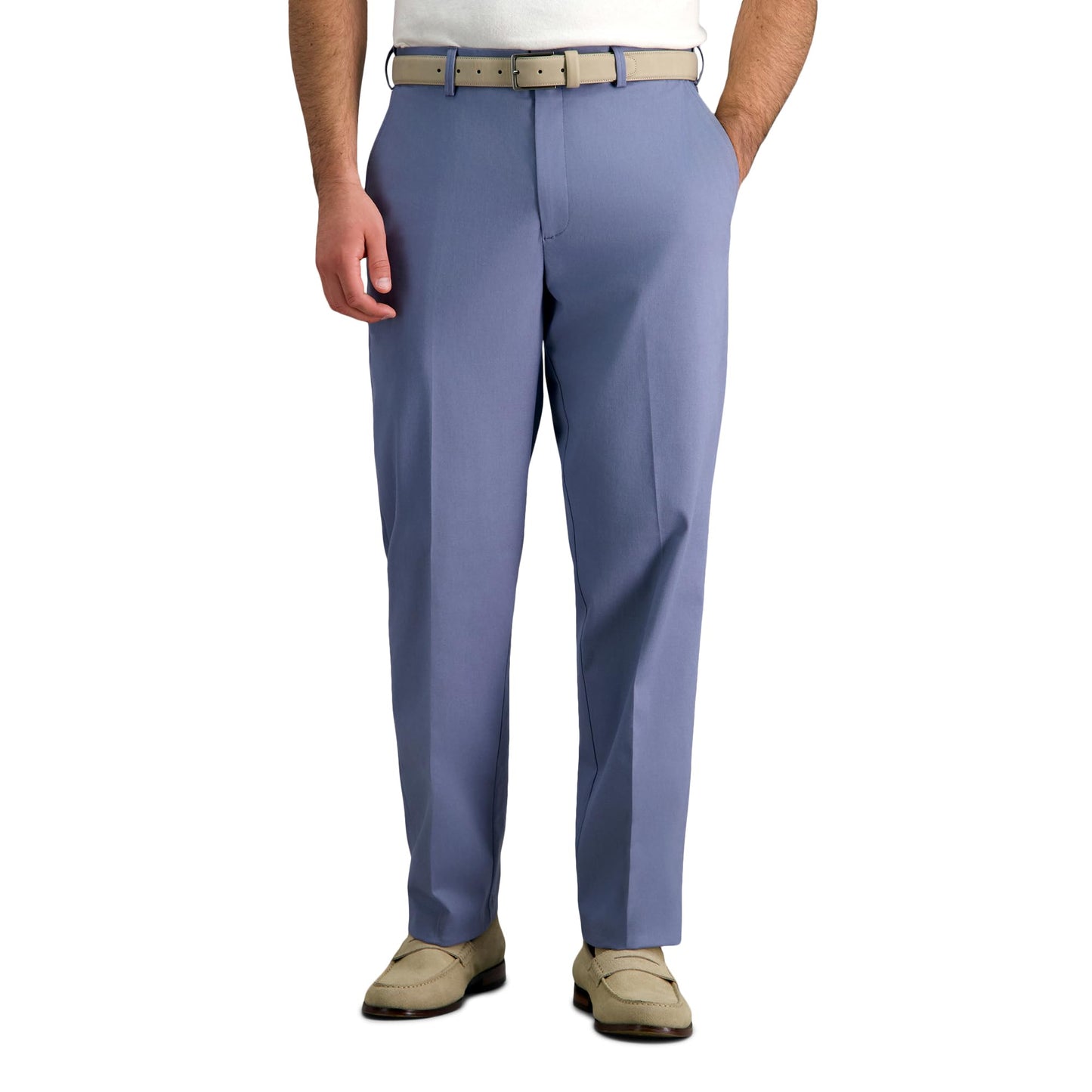 Haggar Men's Classic Fit Premium No Iron Khaki Pant