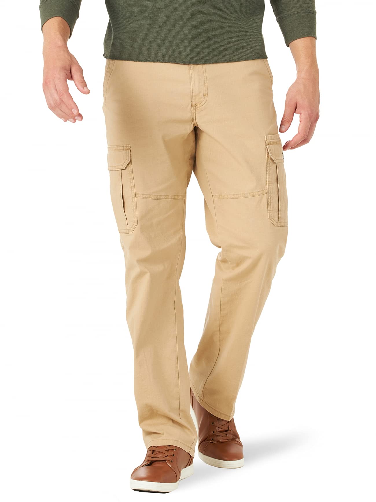 Wrangler Authentics Men's Relaxed Fit Stretch Cargo Pant