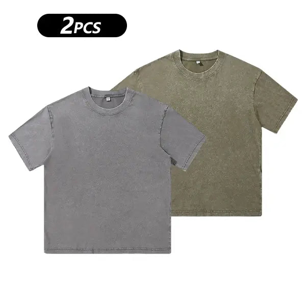 Men's Short Sleeved T-shirt Soft Comfortable Round Neck Casual Tee Lightweight Top for Daily Outings and Casual Wear