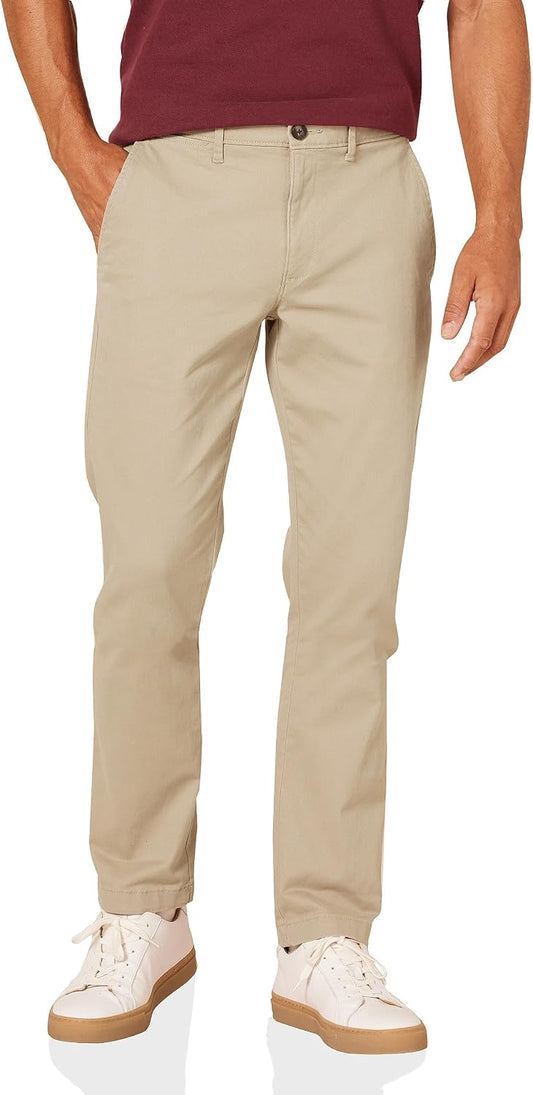 Amazon Essentials Men's Slim-Fit All-Day Stretch Casual Chino Pant