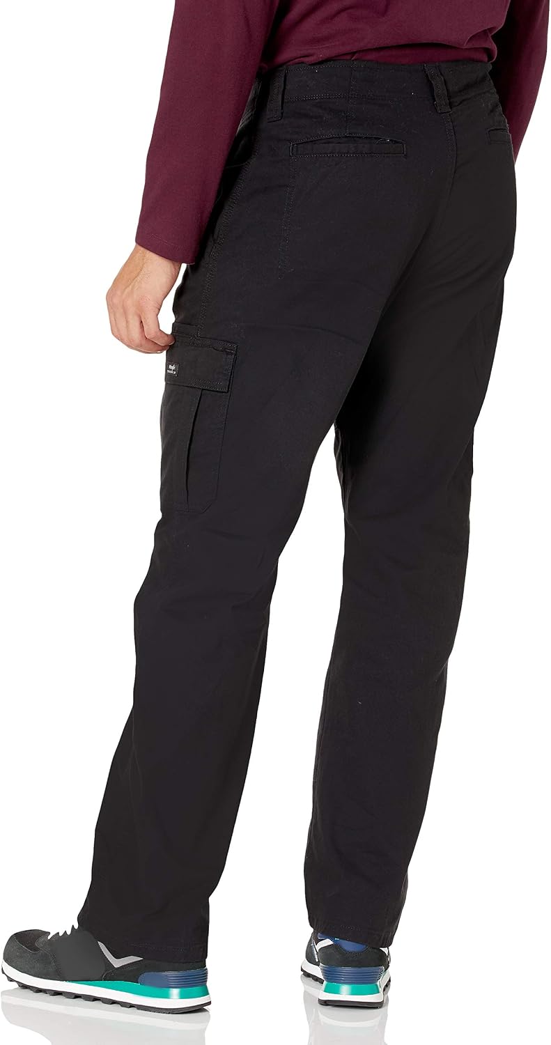 Wrangler Authentics Men's Relaxed Fit Stretch Cargo Pant