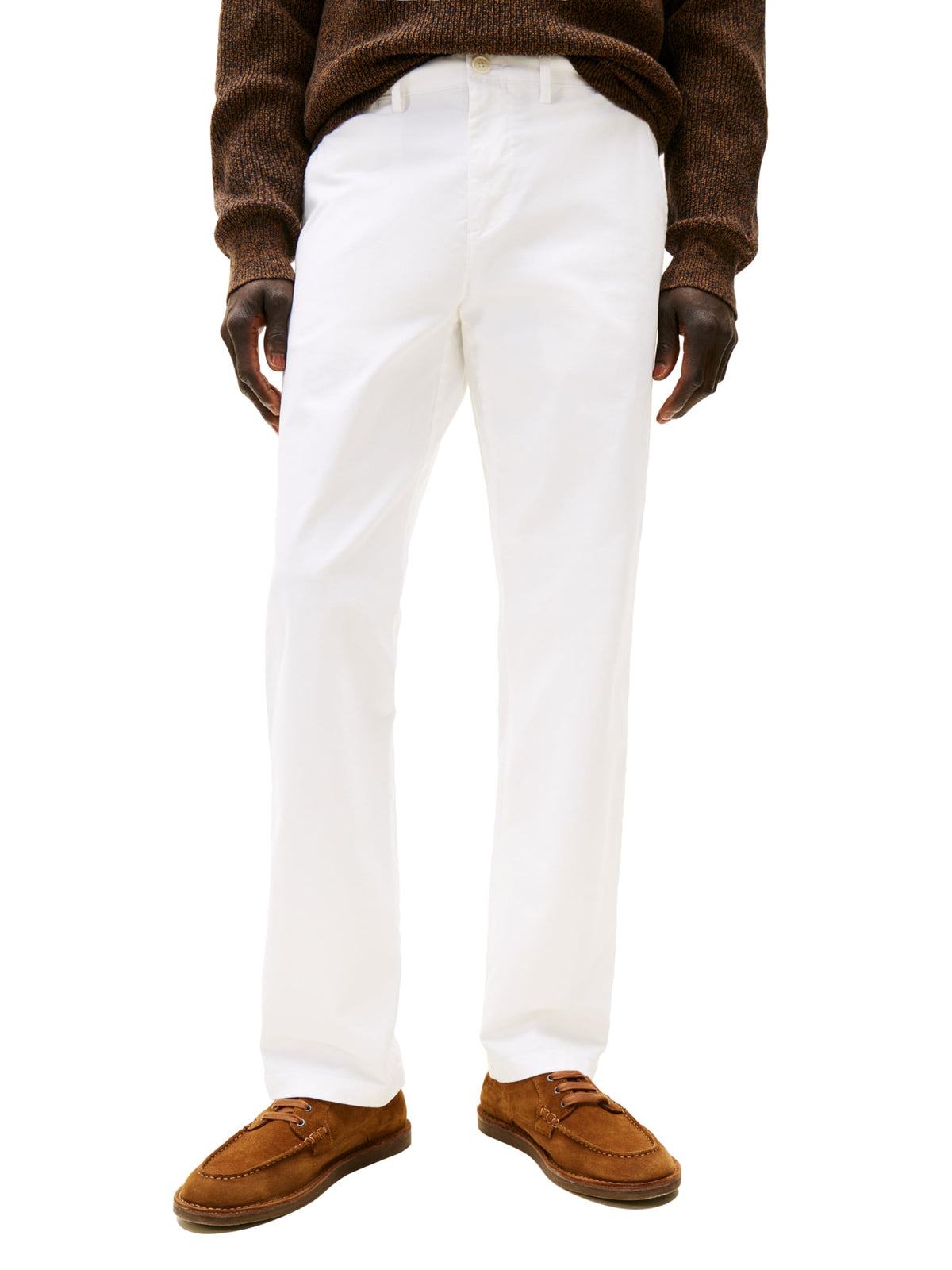 Tommy Hilfiger Men's Stretch Cotton Chino Pants in Custom Fit