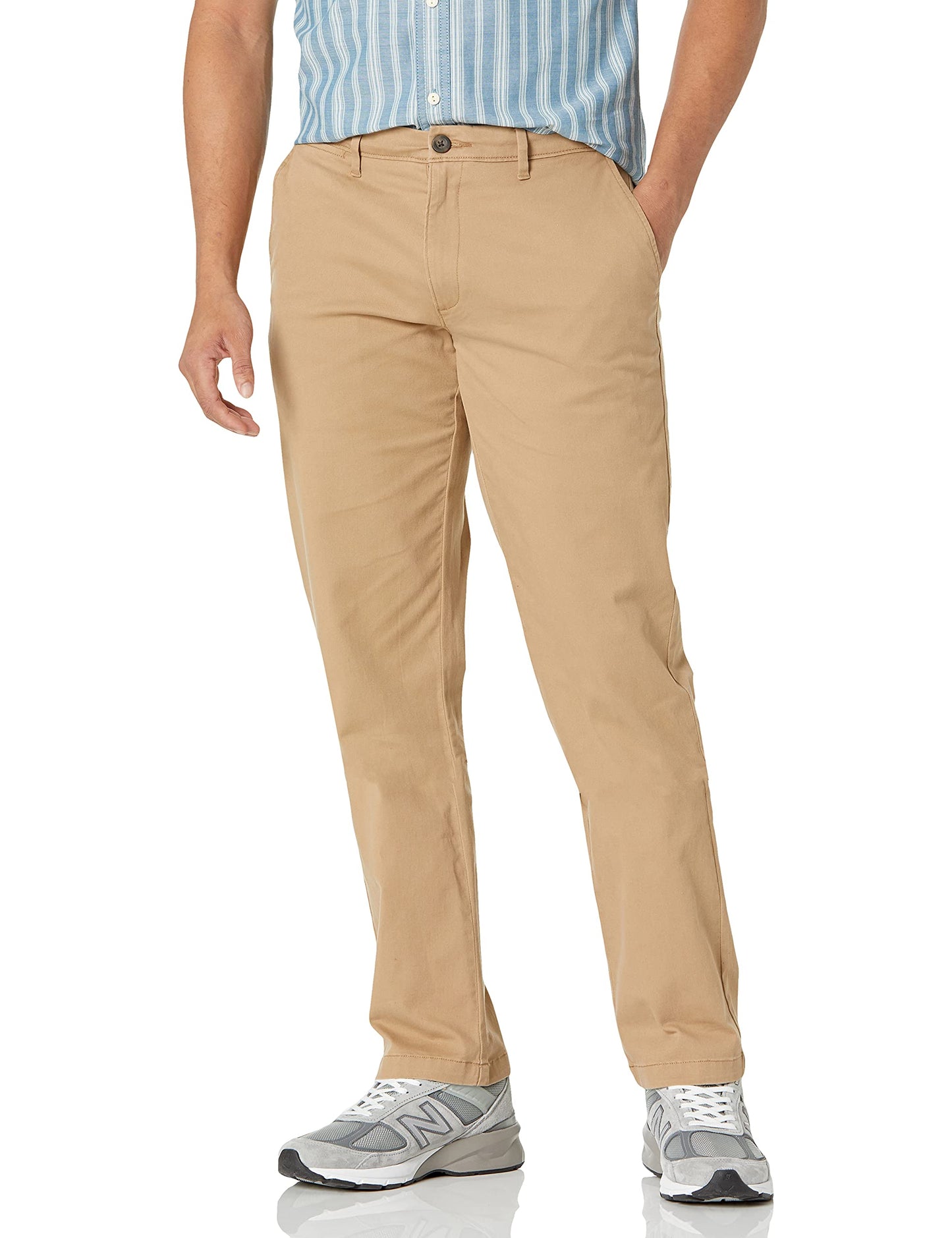 Amazon Essentials Men's Straight-Fit Casual Stretch Chino Pant