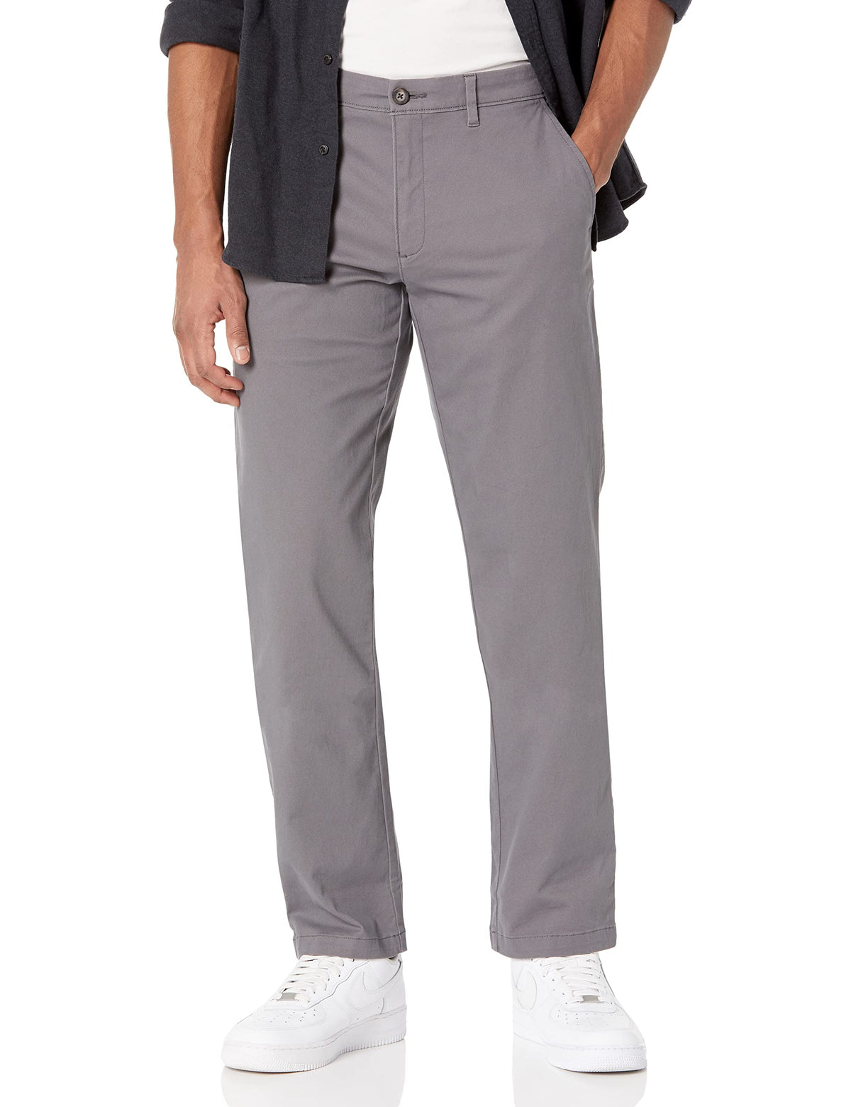 Amazon Essentials Men's Straight-Fit Casual Stretch Chino Pant
