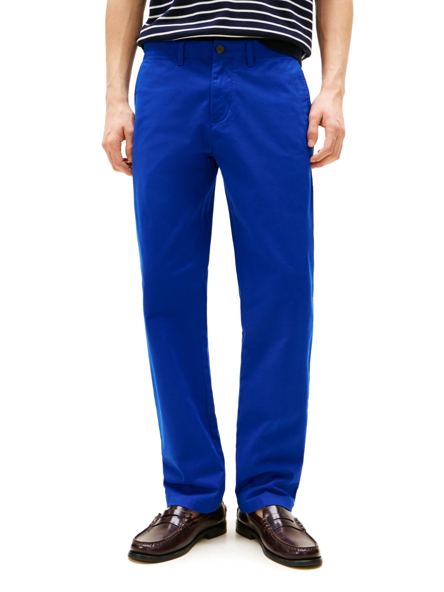 Tommy Hilfiger Men's Stretch Cotton Chino Pants in Custom Fit