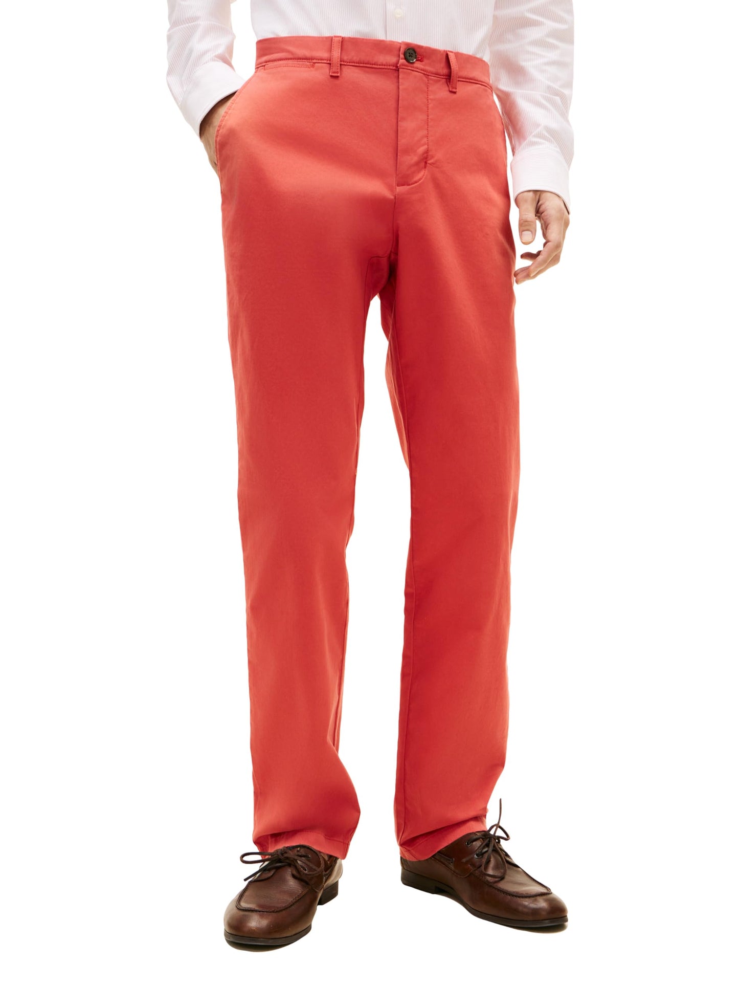 Tommy Hilfiger Men's Stretch Cotton Chino Pants in Custom Fit