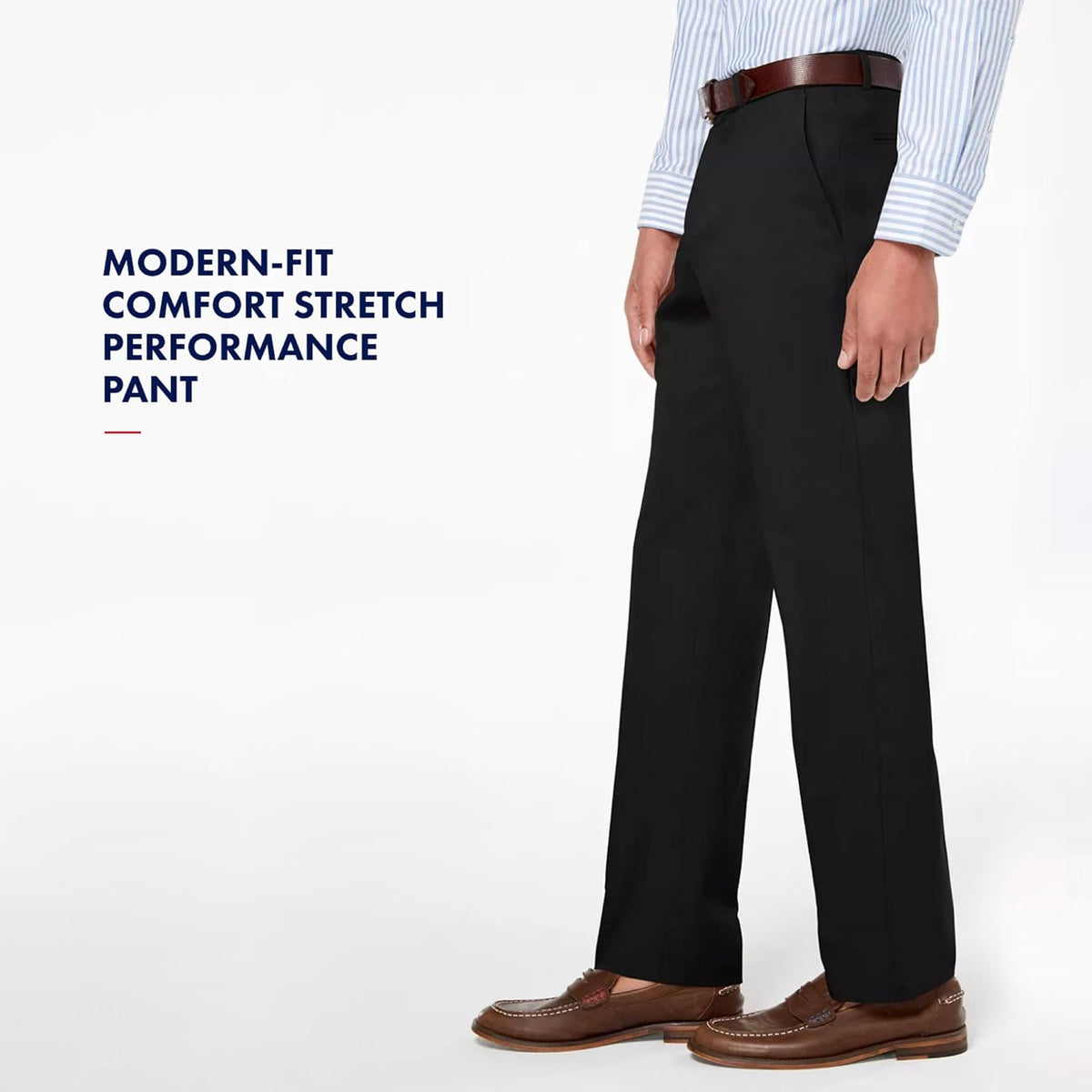 Tommy Hilfiger Men's Modern-Fit Comfort Stretch Performance Pant