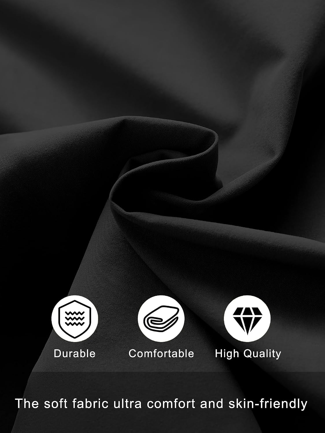 PLEPAN Men's Casual Cargo Pants Elastic Waist Drawstring Joggers Pants | Elastic Waist Drawstring, Multi Pockets, Breathable, Tapered Leg, Versatile for Sports & Daily
