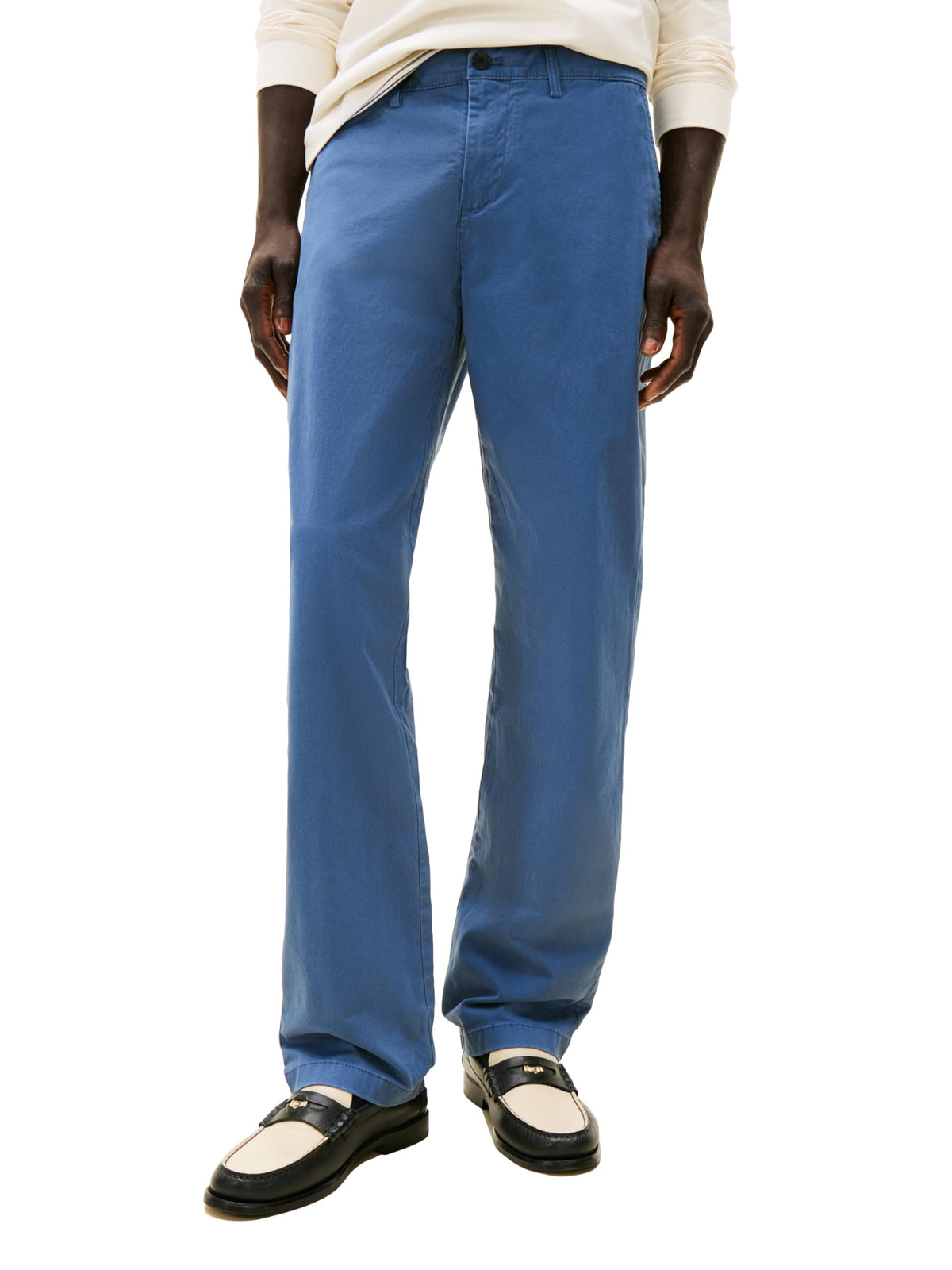 Tommy Hilfiger Men's Stretch Cotton Chino Pants in Custom Fit