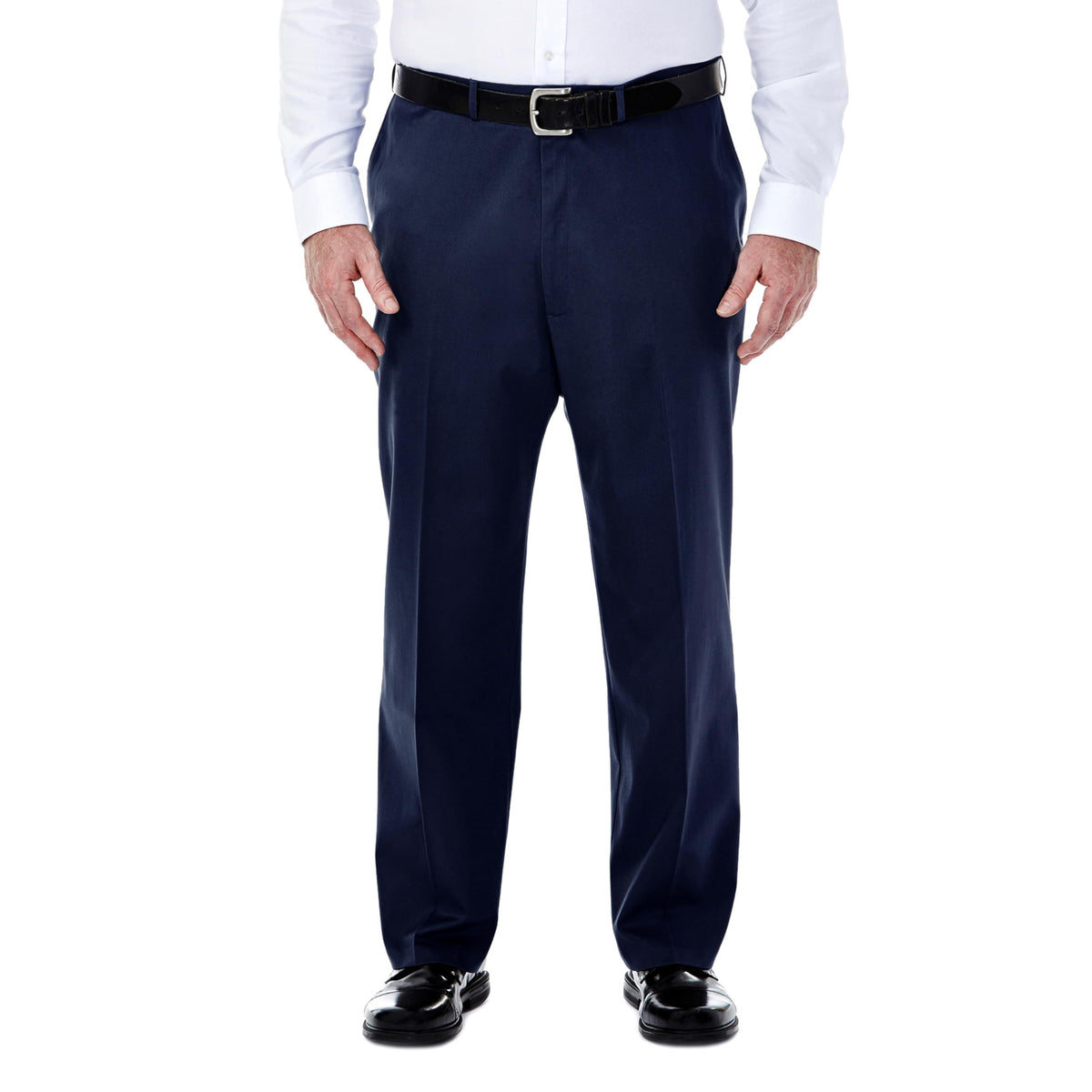 Haggar Men's Big & Tall Classic Fit Premium No Iron Khaki Pant