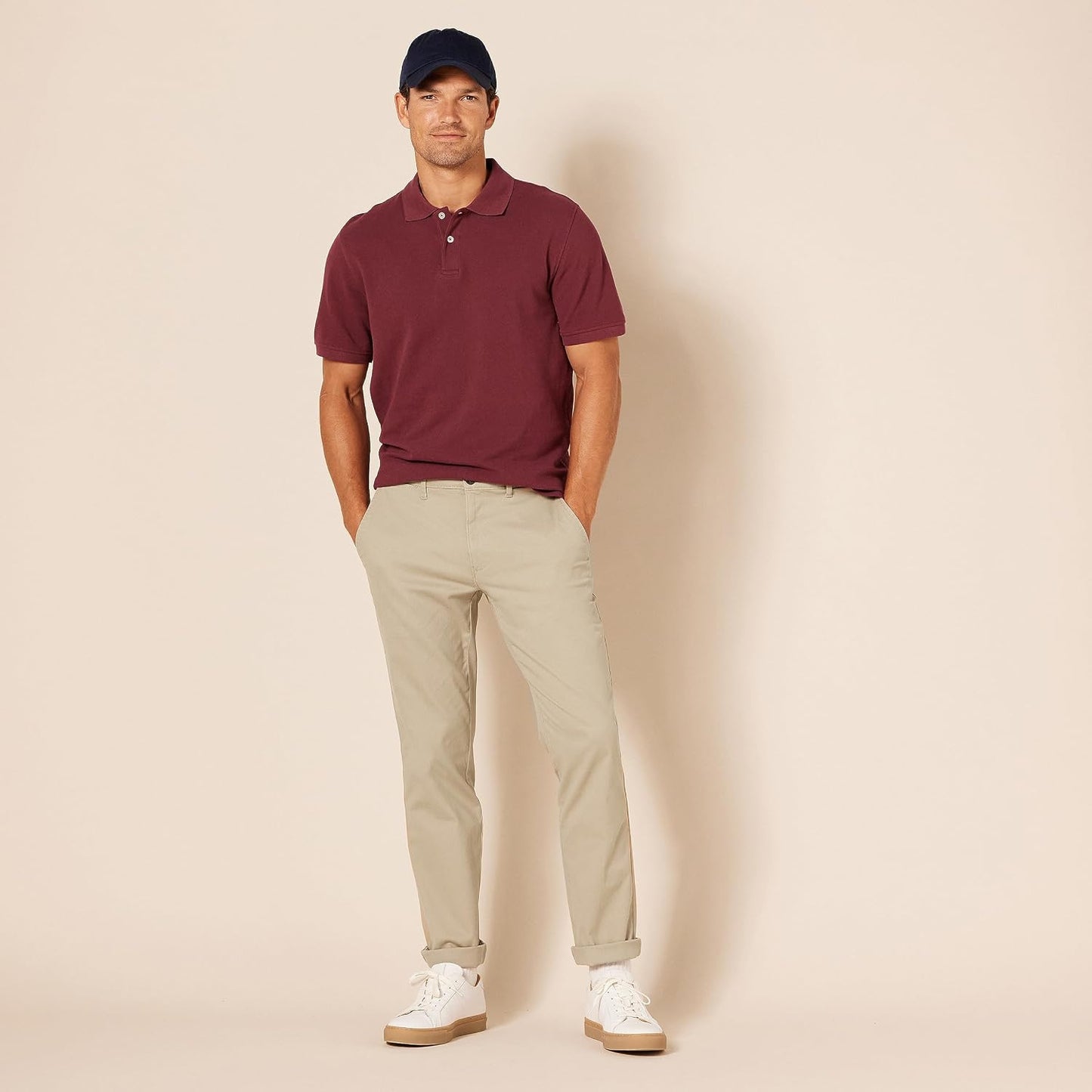 Amazon Essentials Men's Slim-Fit All-Day Stretch Casual Chino Pant
