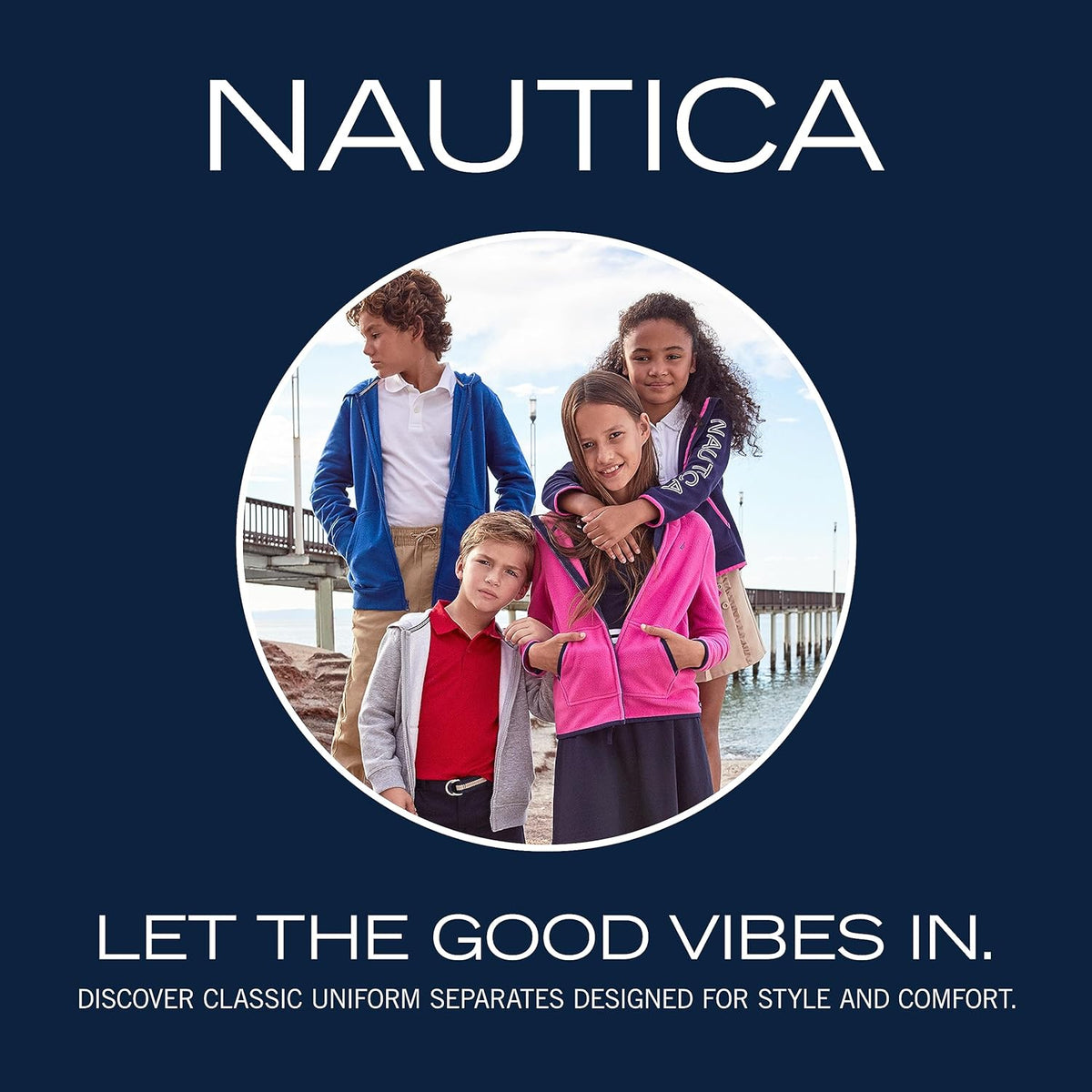Nautica Young Men's Uniform Jogger Pant