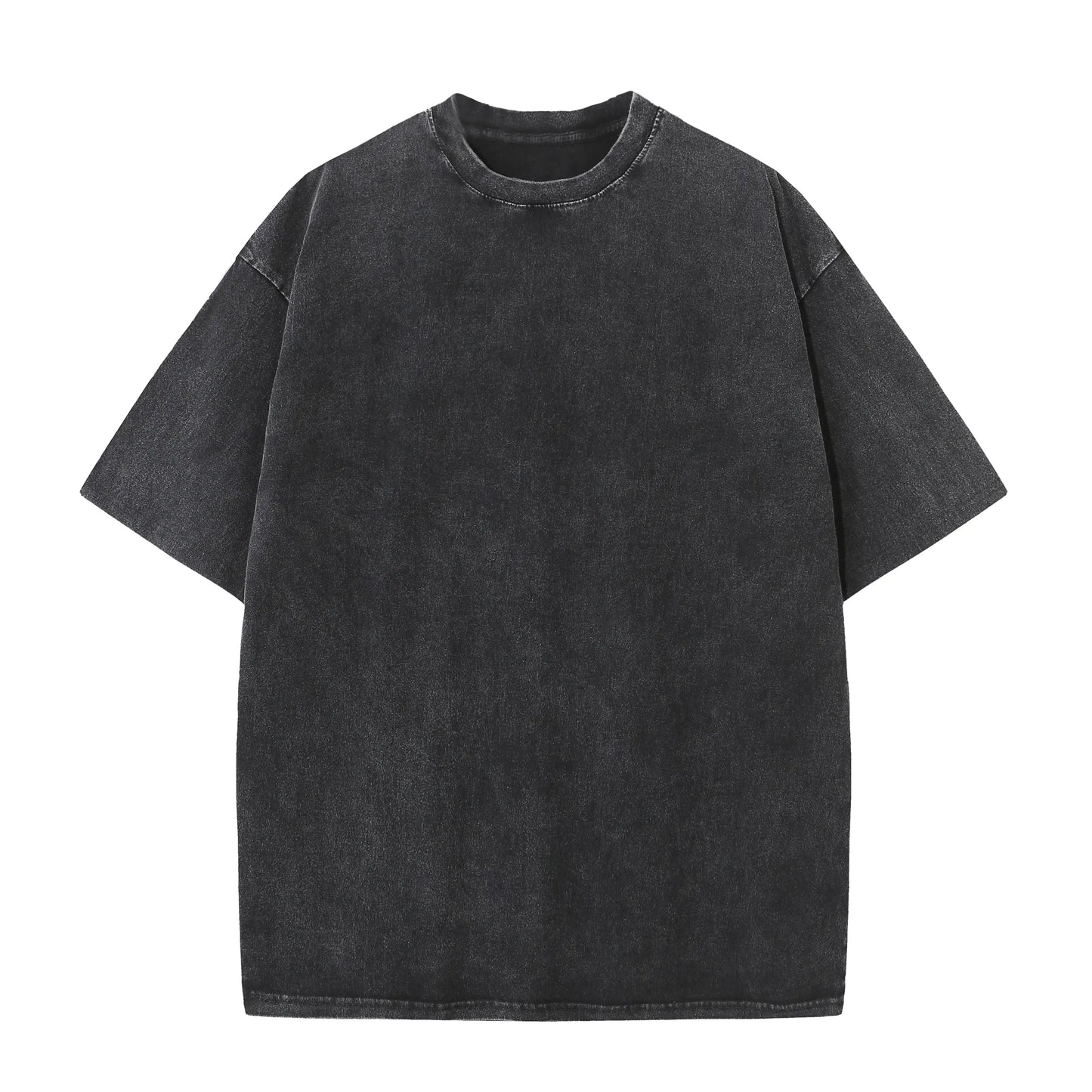1/4 Pack Unisex 100% Cotton Vintage Wash T Shirts, Essential Crewneck Tees for Streetwear, Travel, Music Festivals & Everyday Basics, Soft Pre Shrunk Wardrobe Bundle
