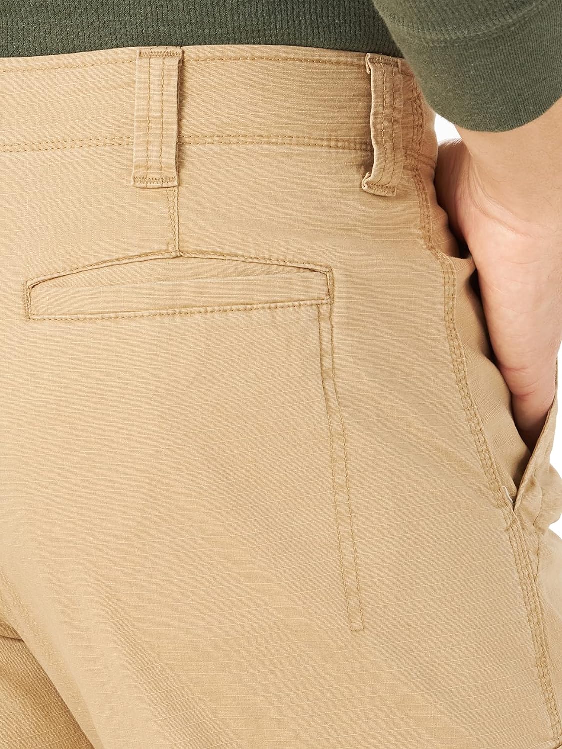 Wrangler Authentics Men's Relaxed Fit Stretch Cargo Pant