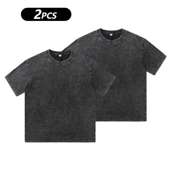 Men's Short Sleeved T-shirt Soft Comfortable Round Neck Casual Tee Lightweight Top for Daily Outings and Casual Wear