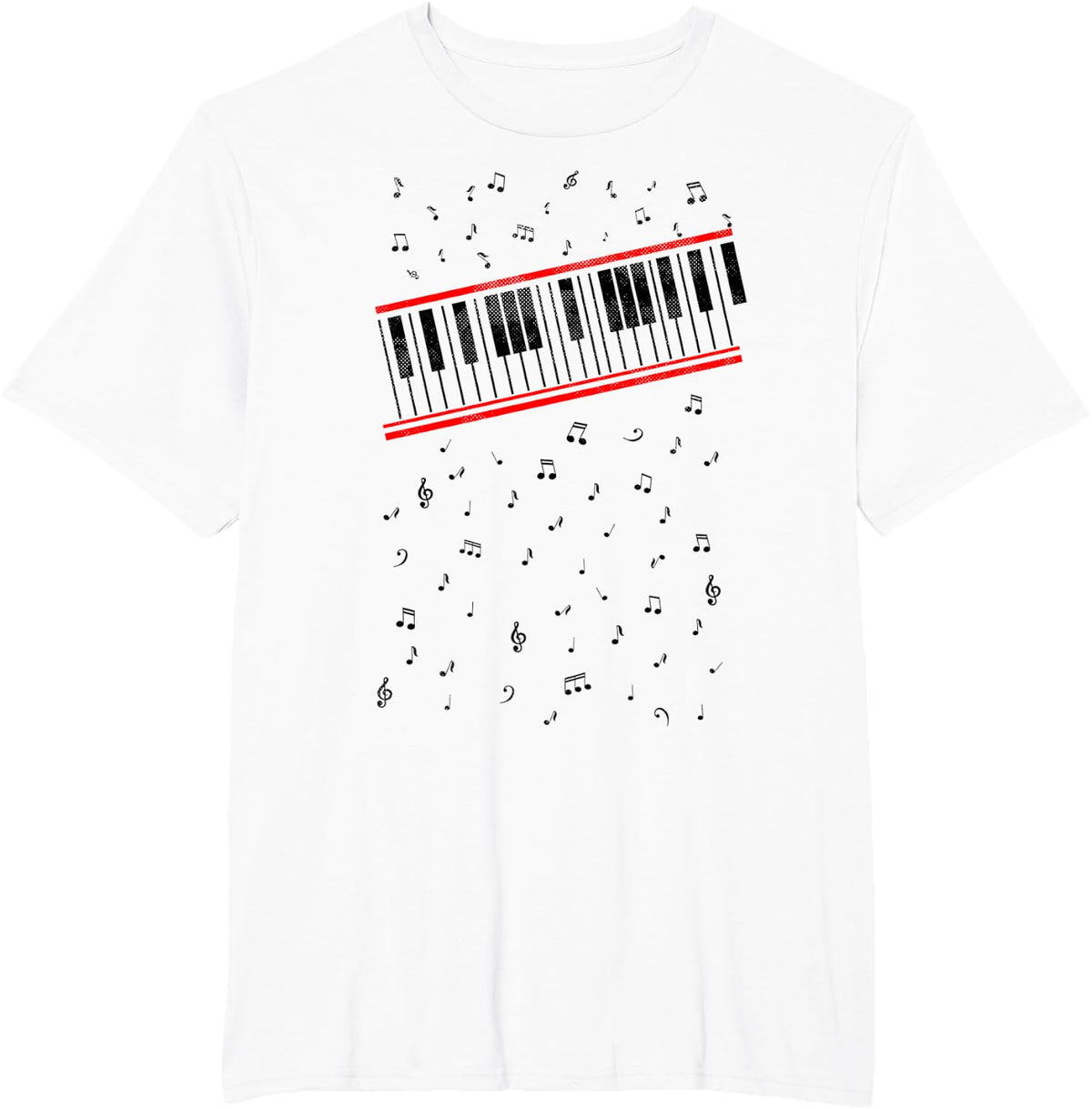80s Piano Just Beats It Keyboard T-Shirt