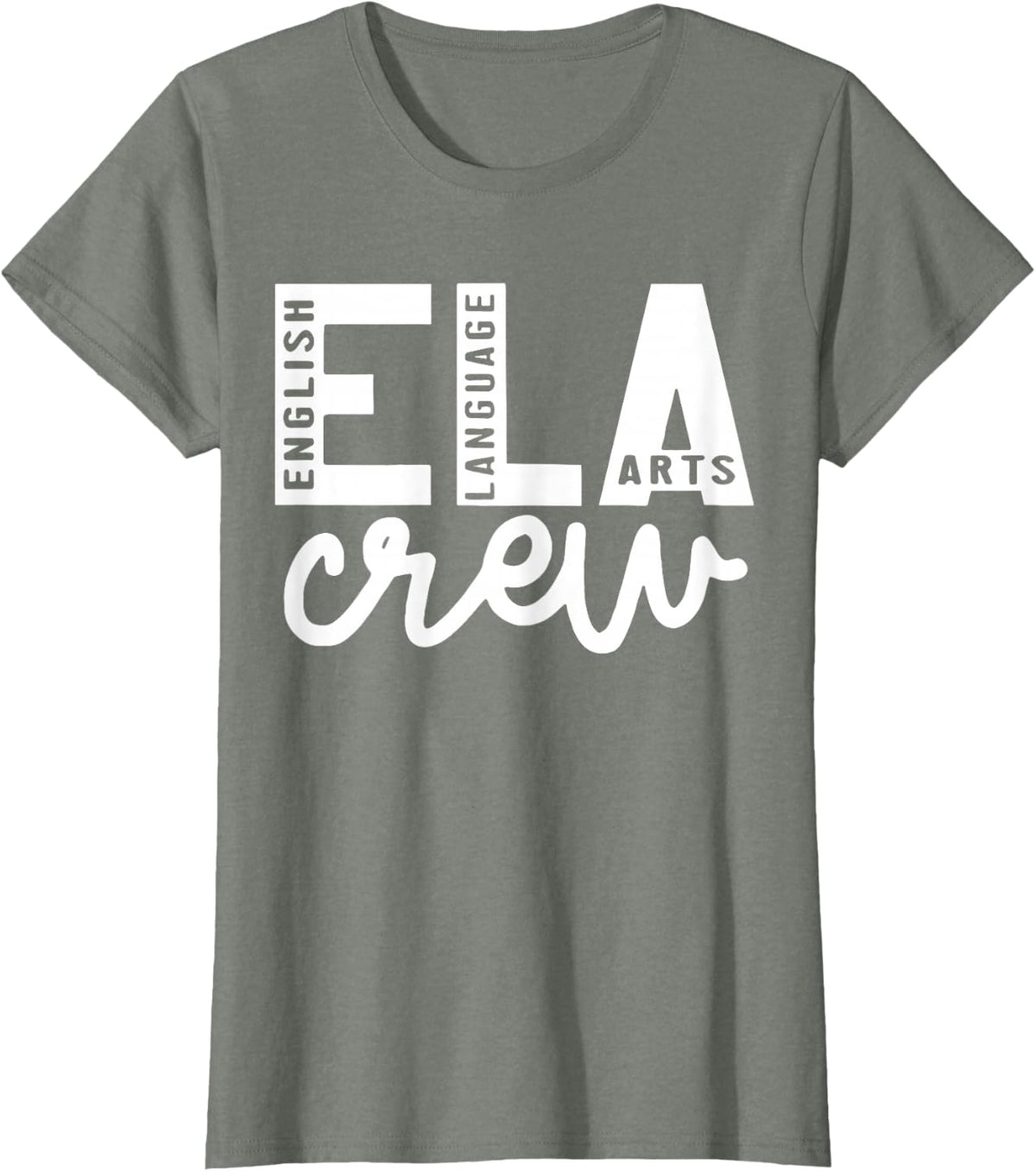 English Language Art Teacher Crew ELA Squad English Teacher T-Shirt