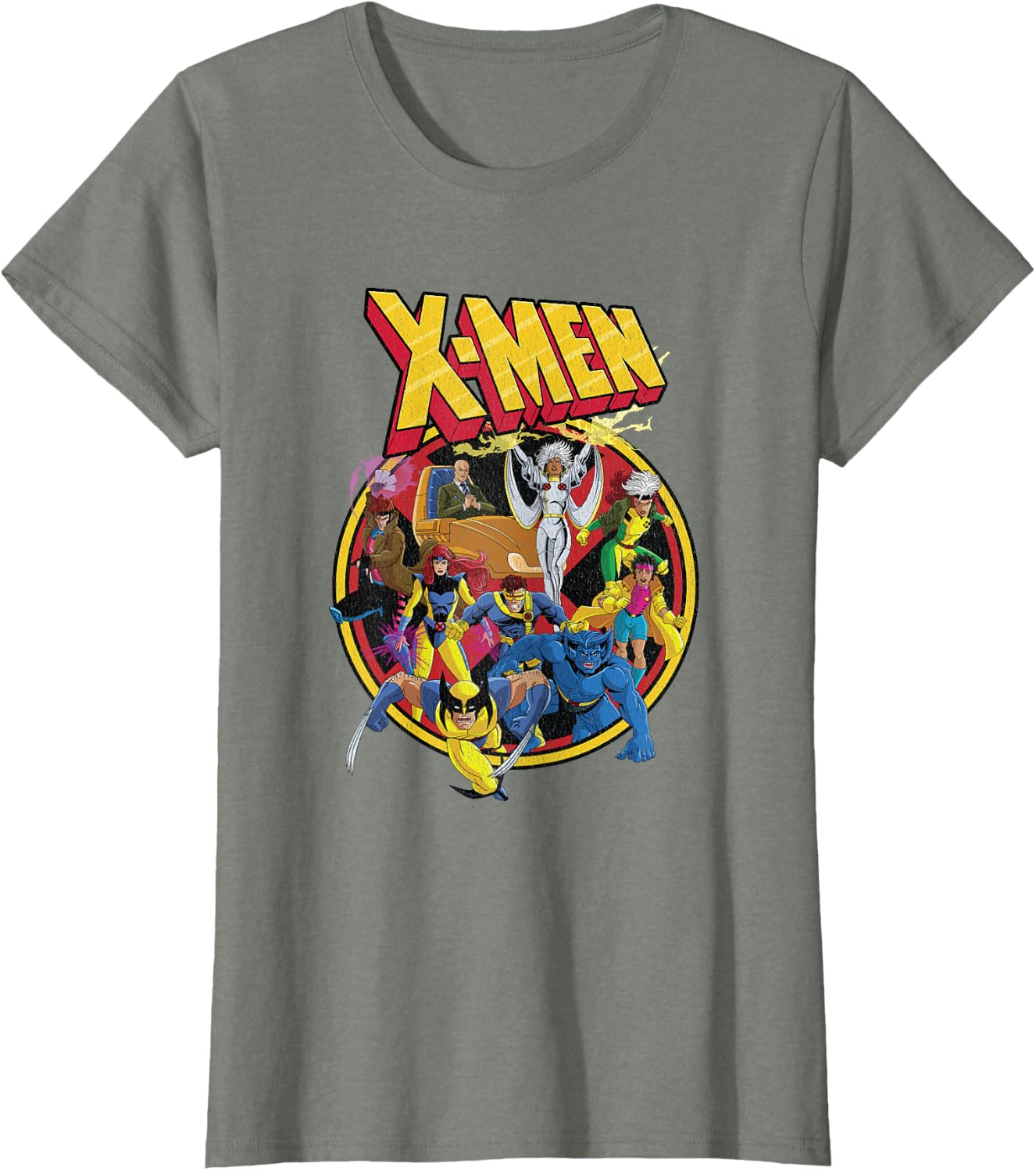 Marvel X-Men Animated Series Retro 90s T Shirts for Men and Women Tees