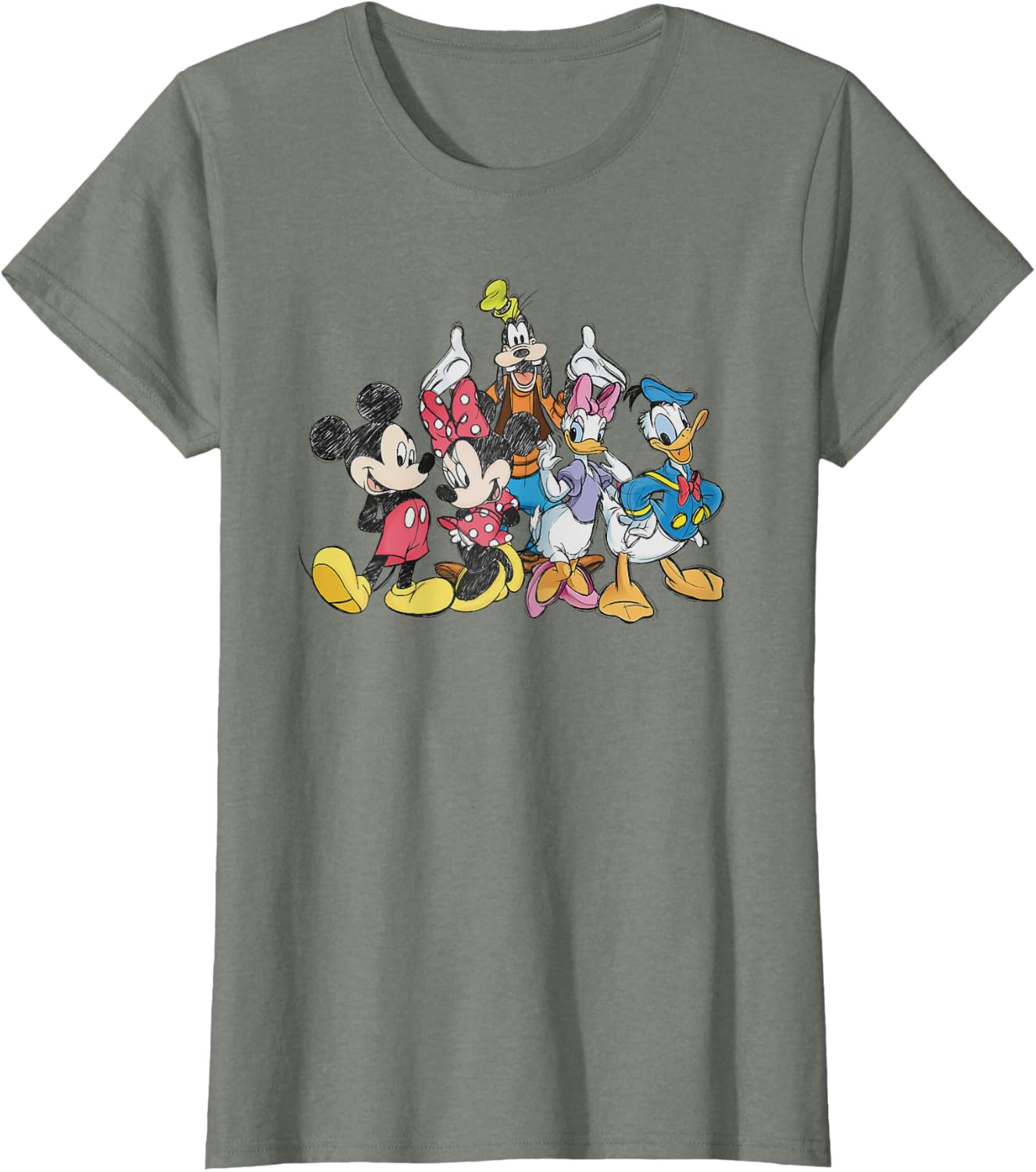 Disney Mickey Mouse and Friends Short Sleeve T-Shirt