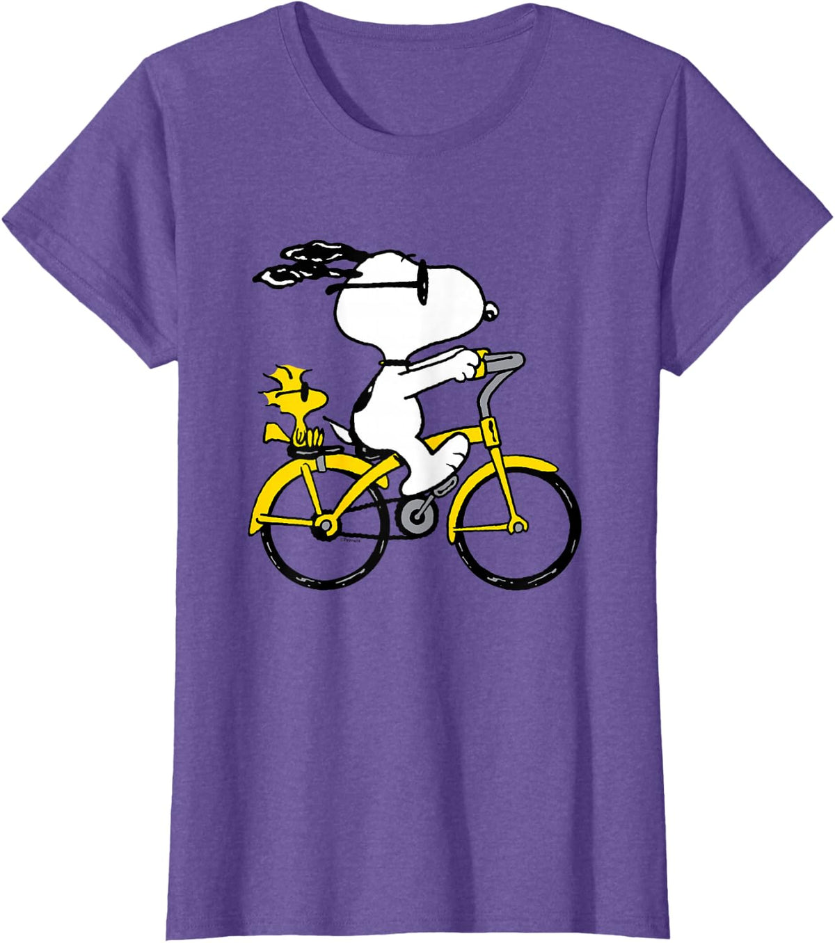 Snoopy & Woodstock Riding Bike T-Shirt