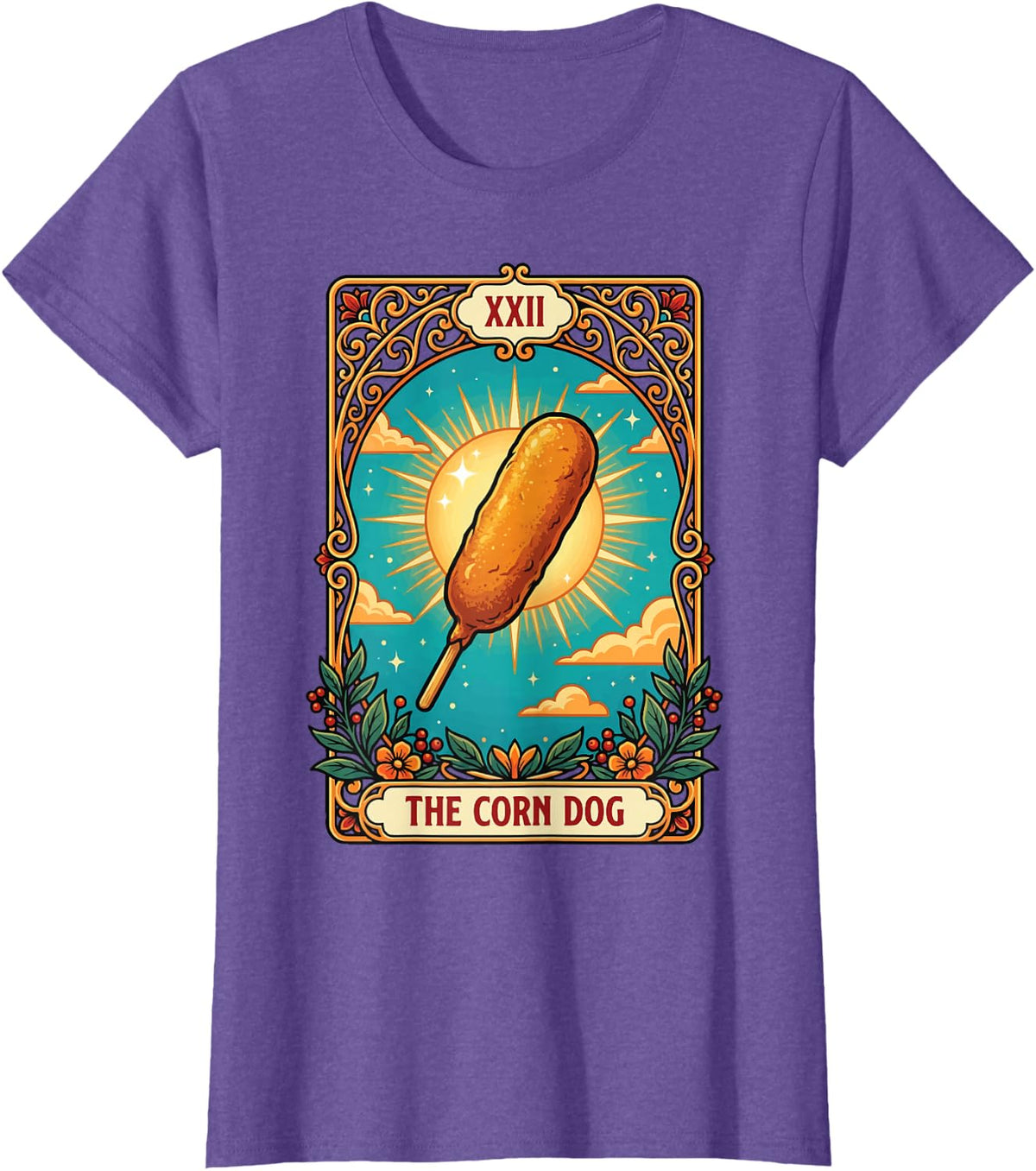 The Corn Dog Tarot Card T-Shirt