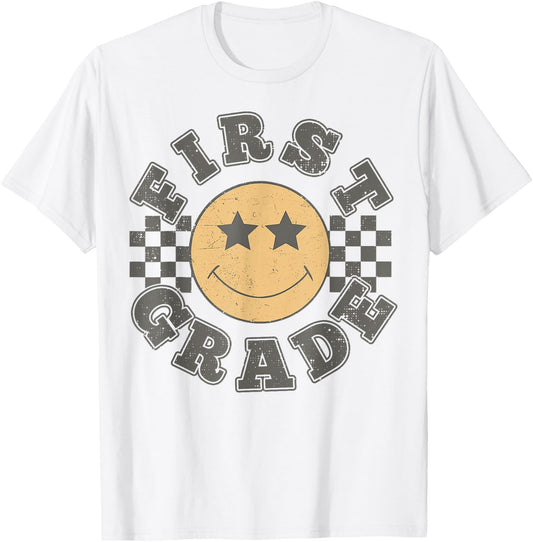 First Grade, 1st Grade First Day of School Teachers T-Shirt