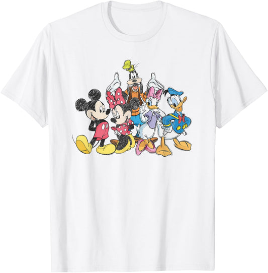 Disney Mickey Mouse and Friends Short Sleeve T-Shirt