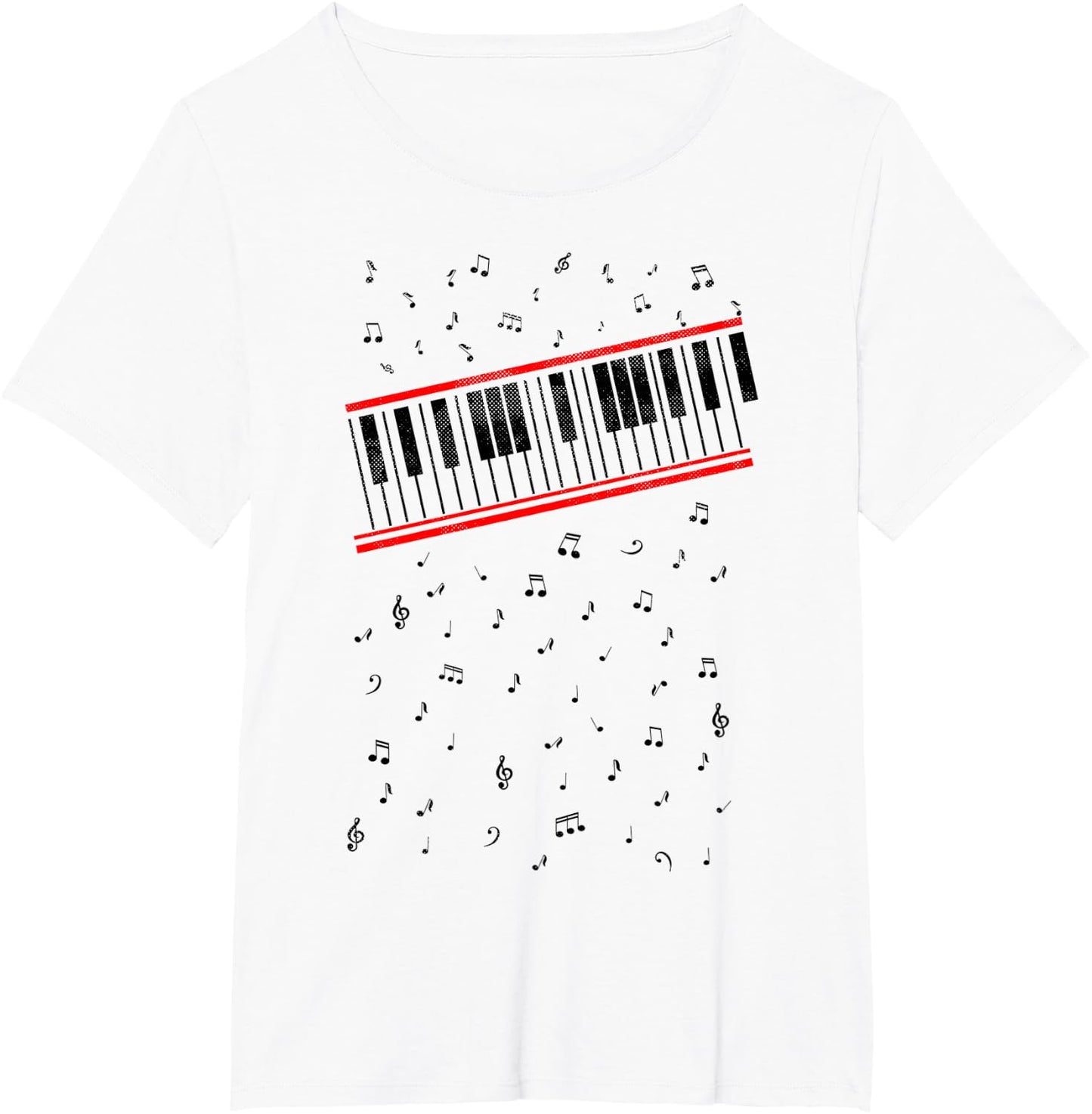 80s Piano Just Beats It Keyboard T-Shirt